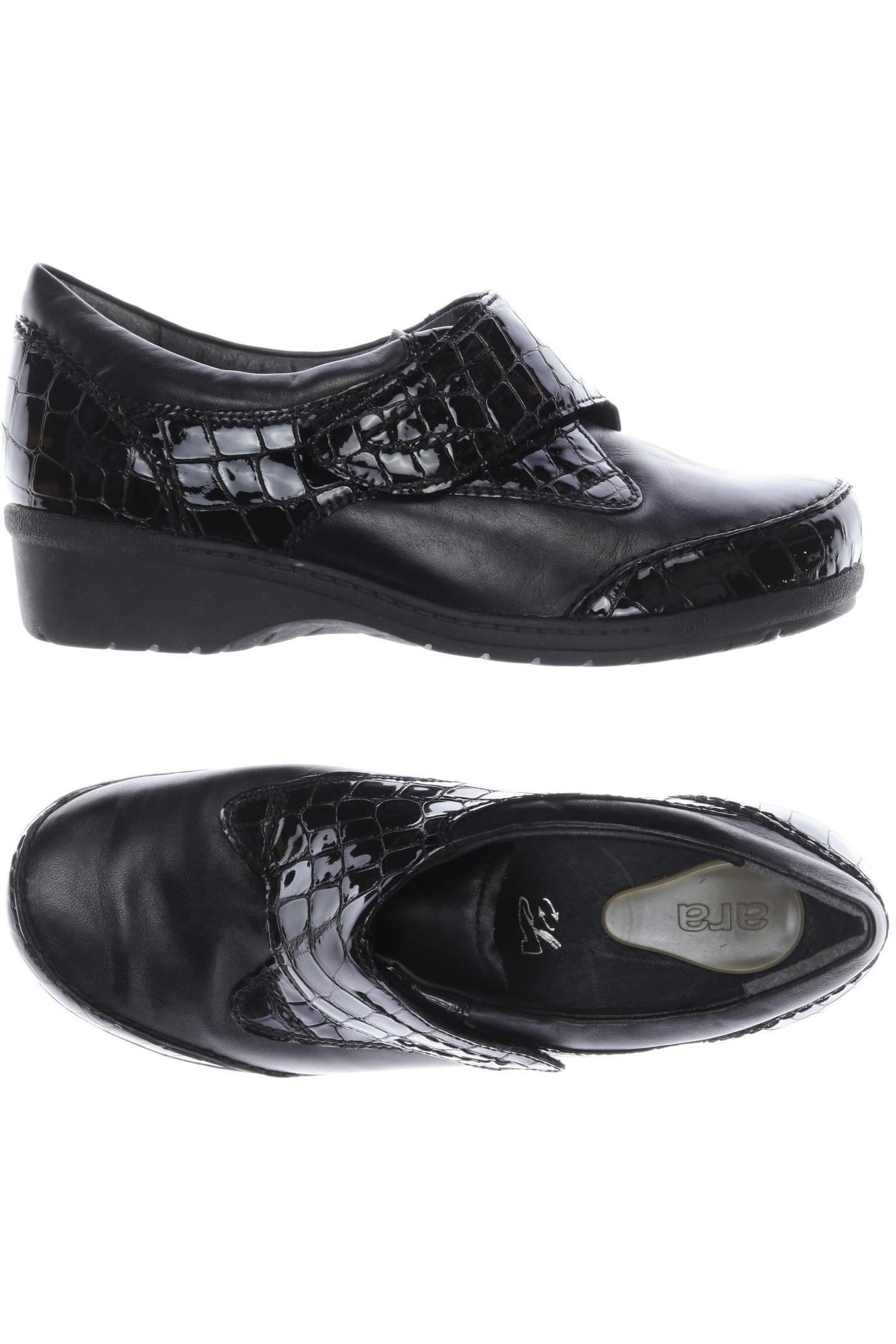 

Ara Damen Halbschuh, schwarz, Gr. 4