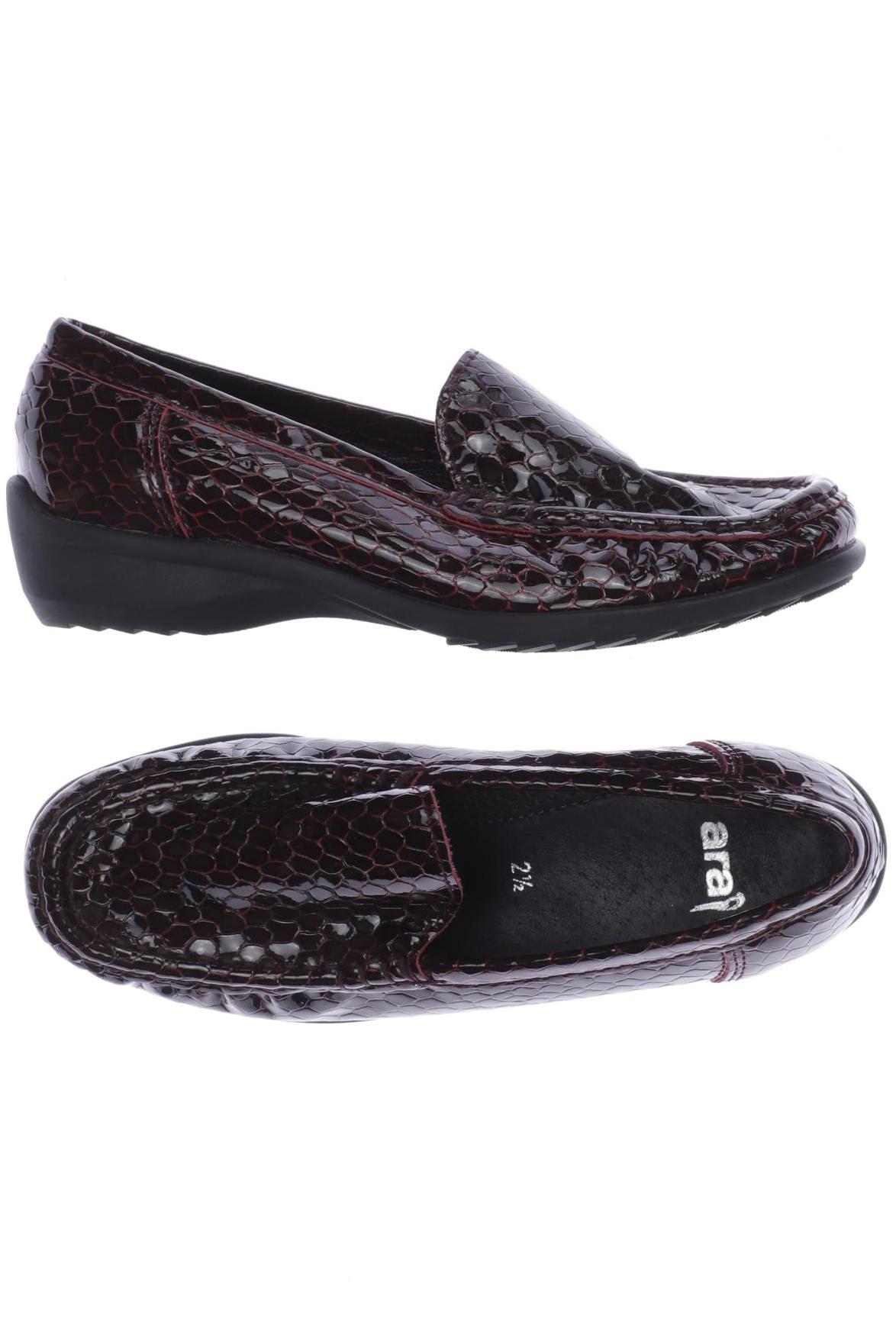 

Ara Damen Halbschuh, bordeaux, Gr. 2.5