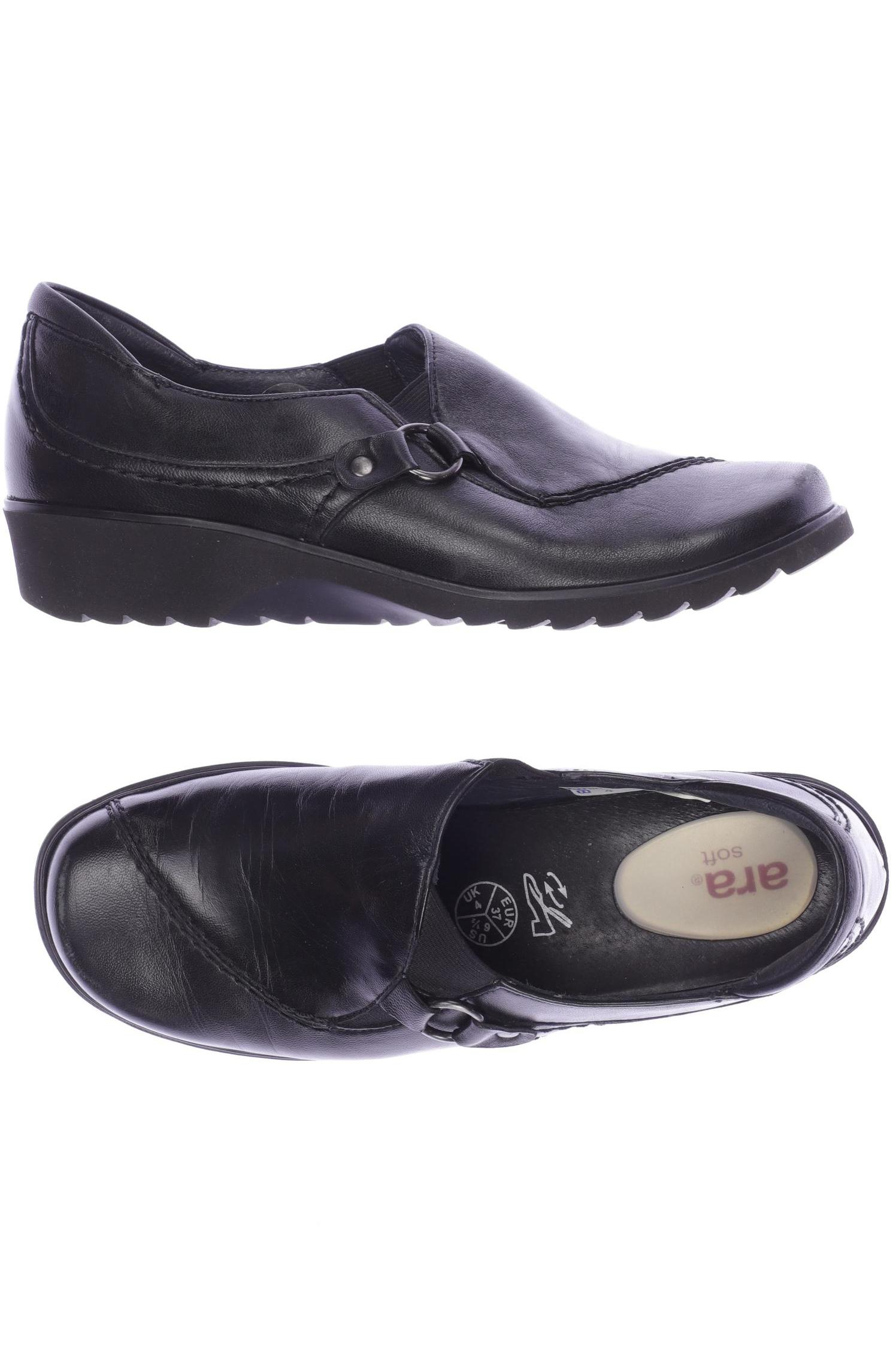 

Ara Damen Halbschuh, schwarz, Gr. 37