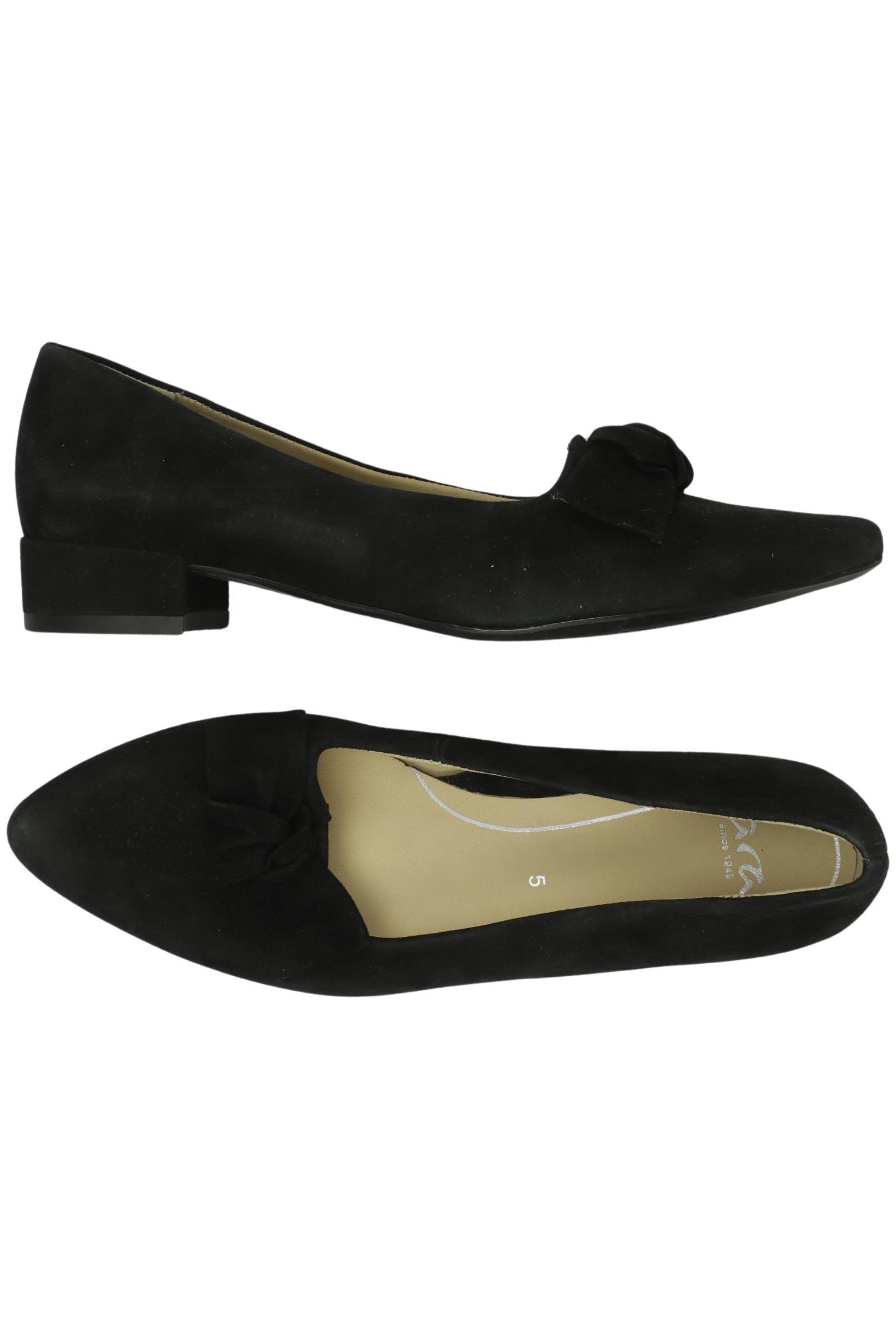 

Ara Damen Halbschuh, schwarz, Gr. 5