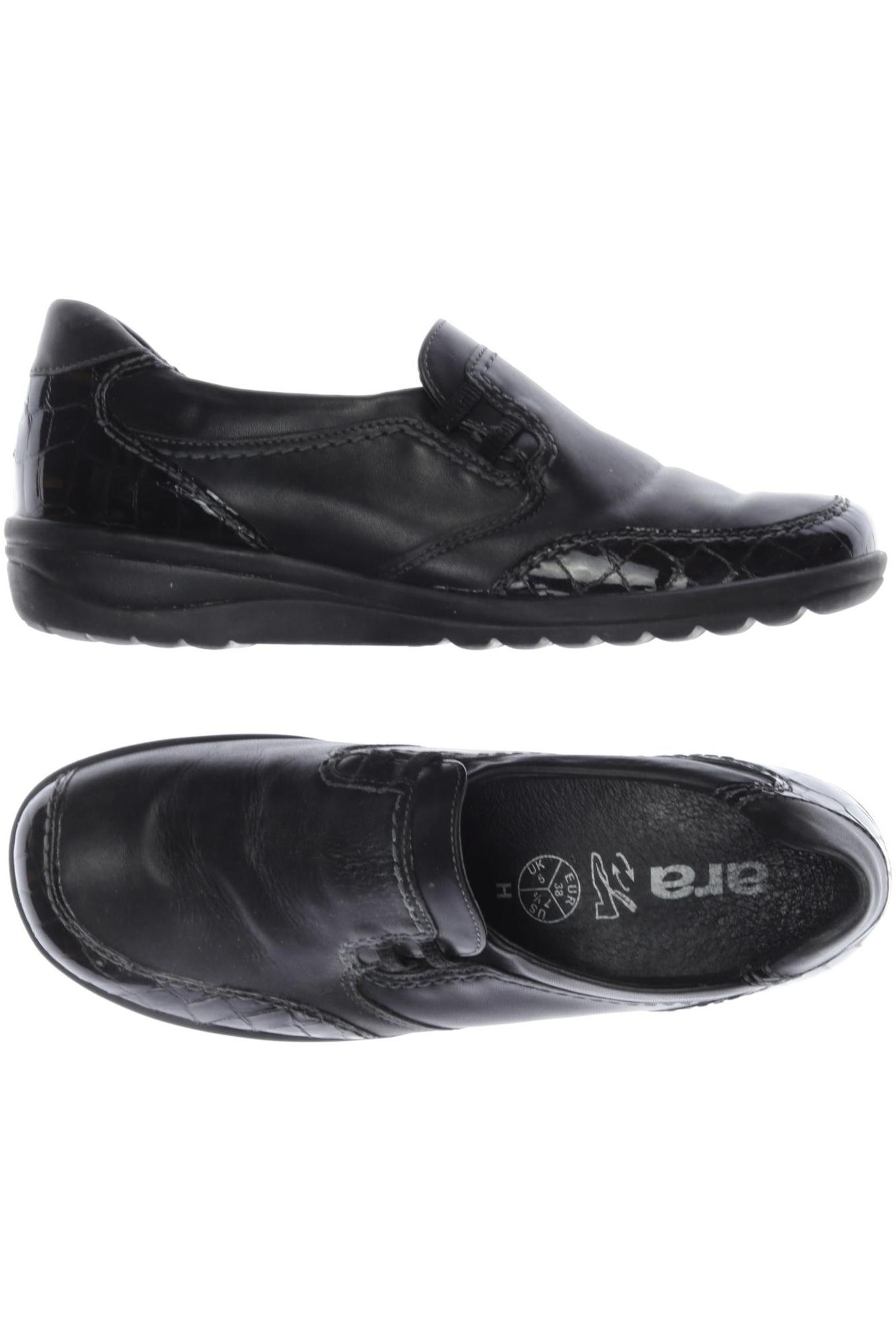 

Ara Damen Halbschuh, schwarz, Gr. 38