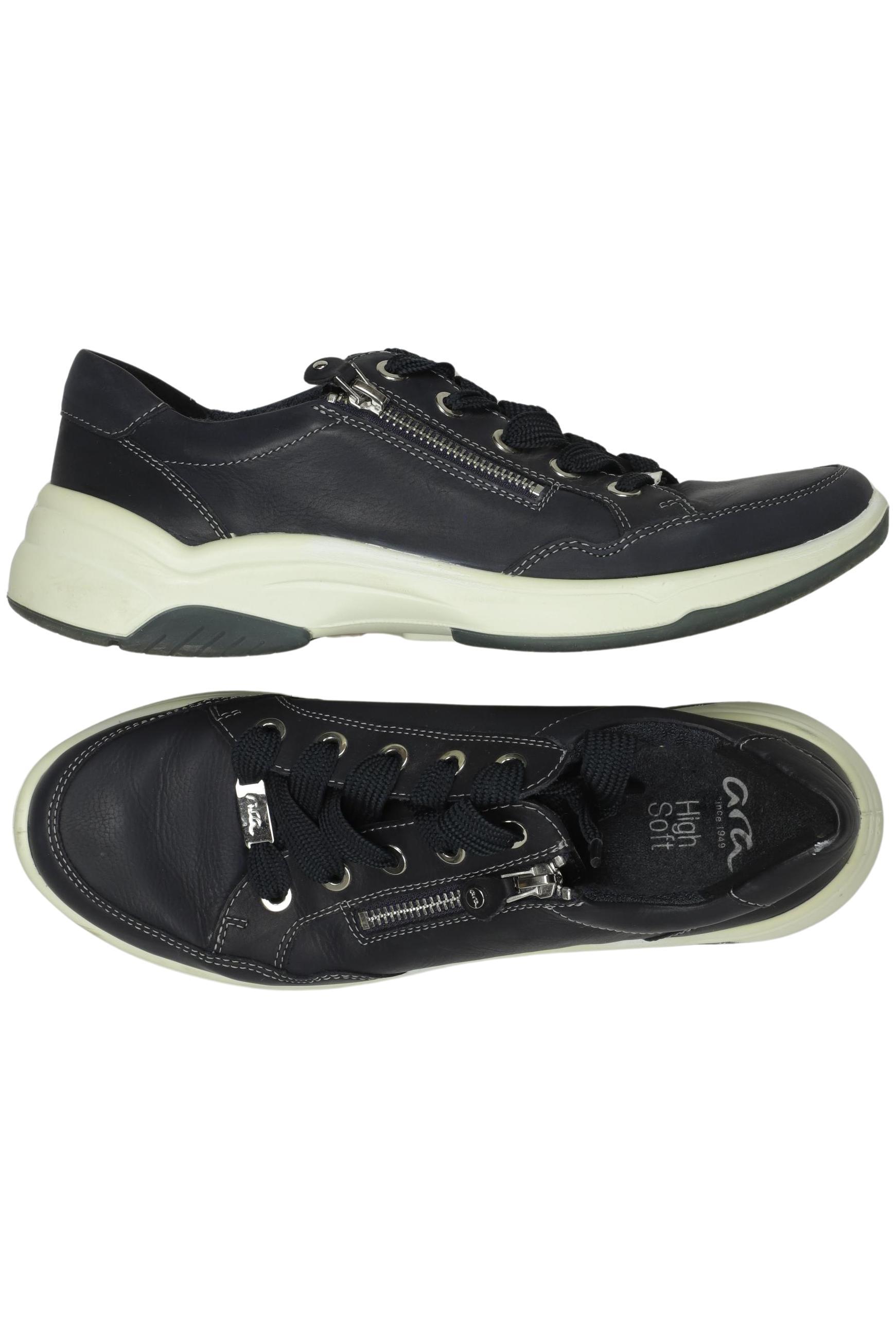 

Ara Damen Halbschuh, marineblau, Gr. 7.5