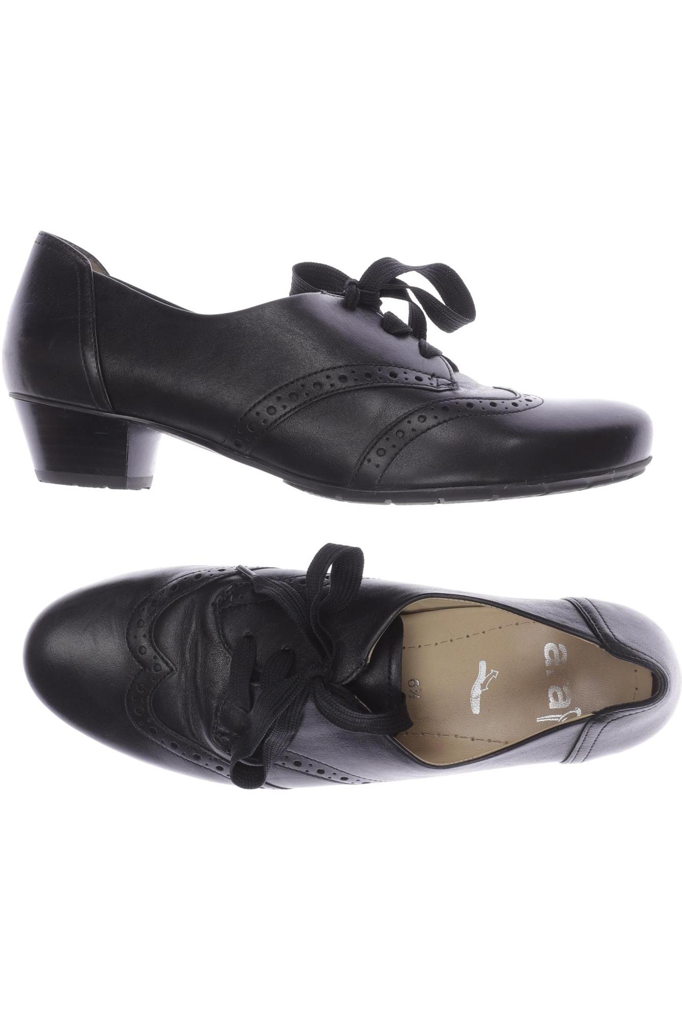 

Ara Damen Halbschuh, schwarz, Gr. 6.5
