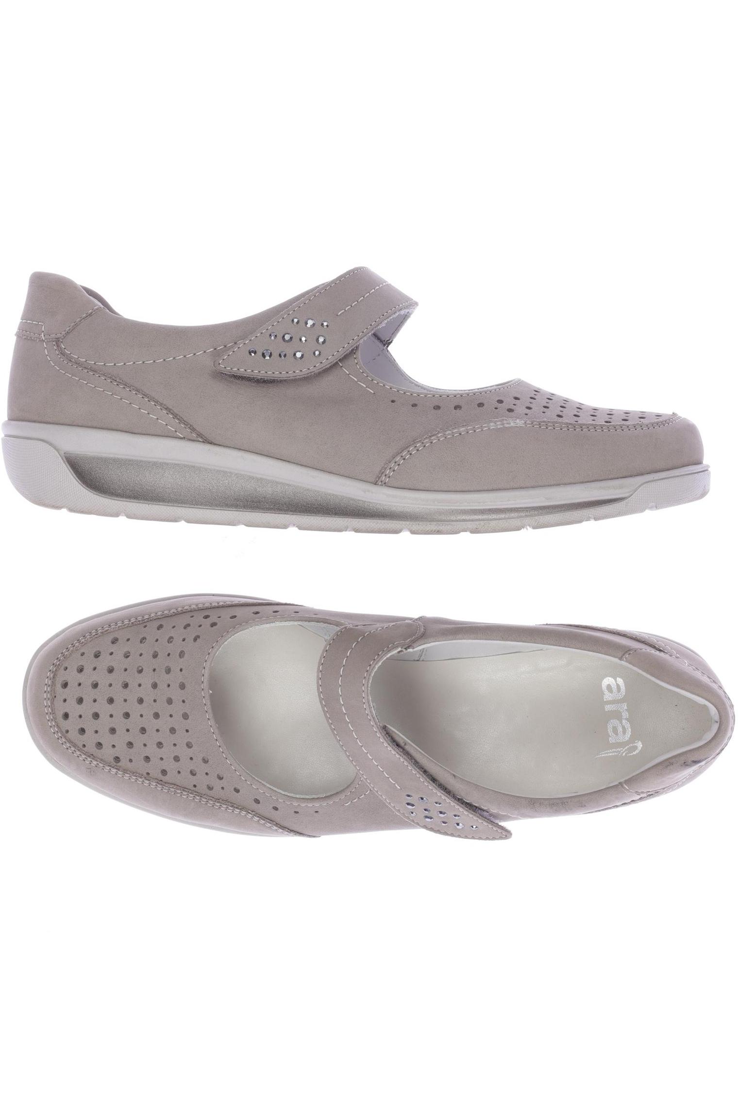 

Ara Damen Halbschuh, grau, Gr. 8