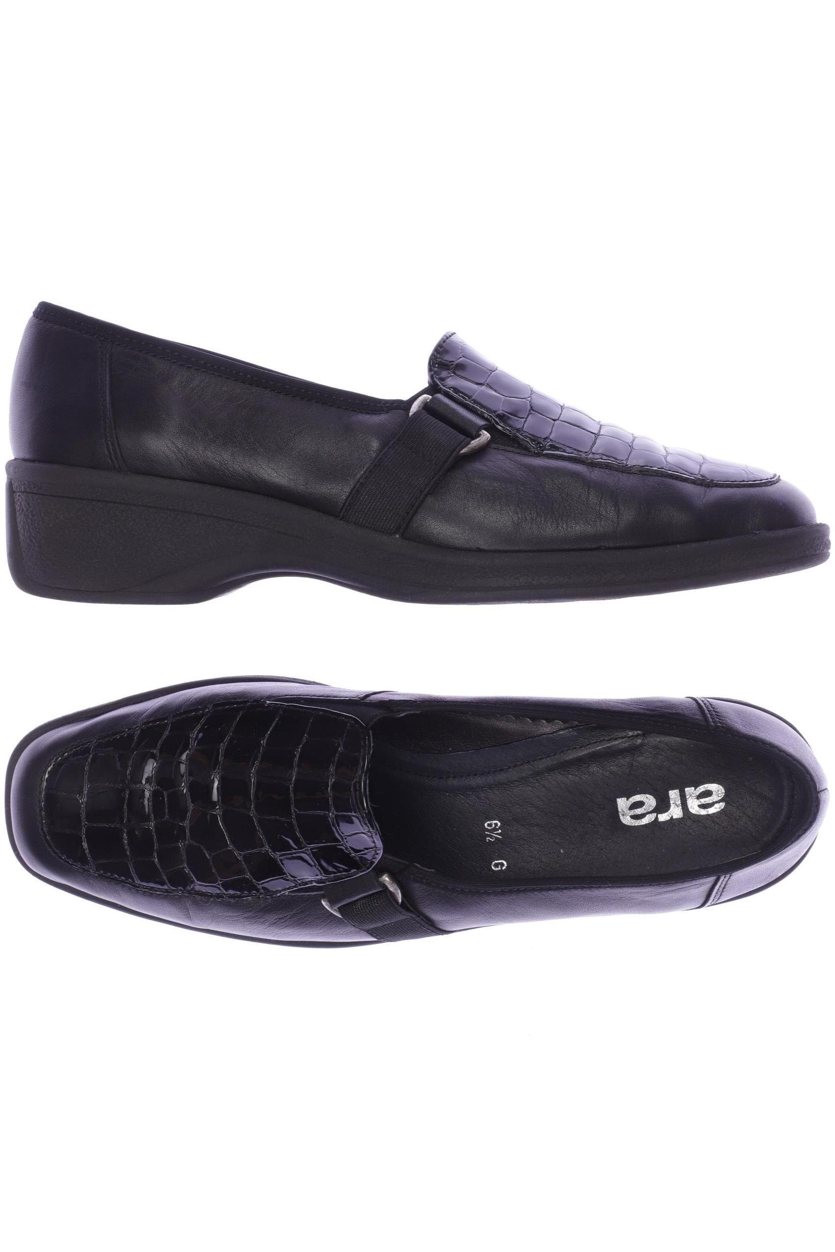 

Ara Damen Halbschuh, schwarz, Gr. 6.5