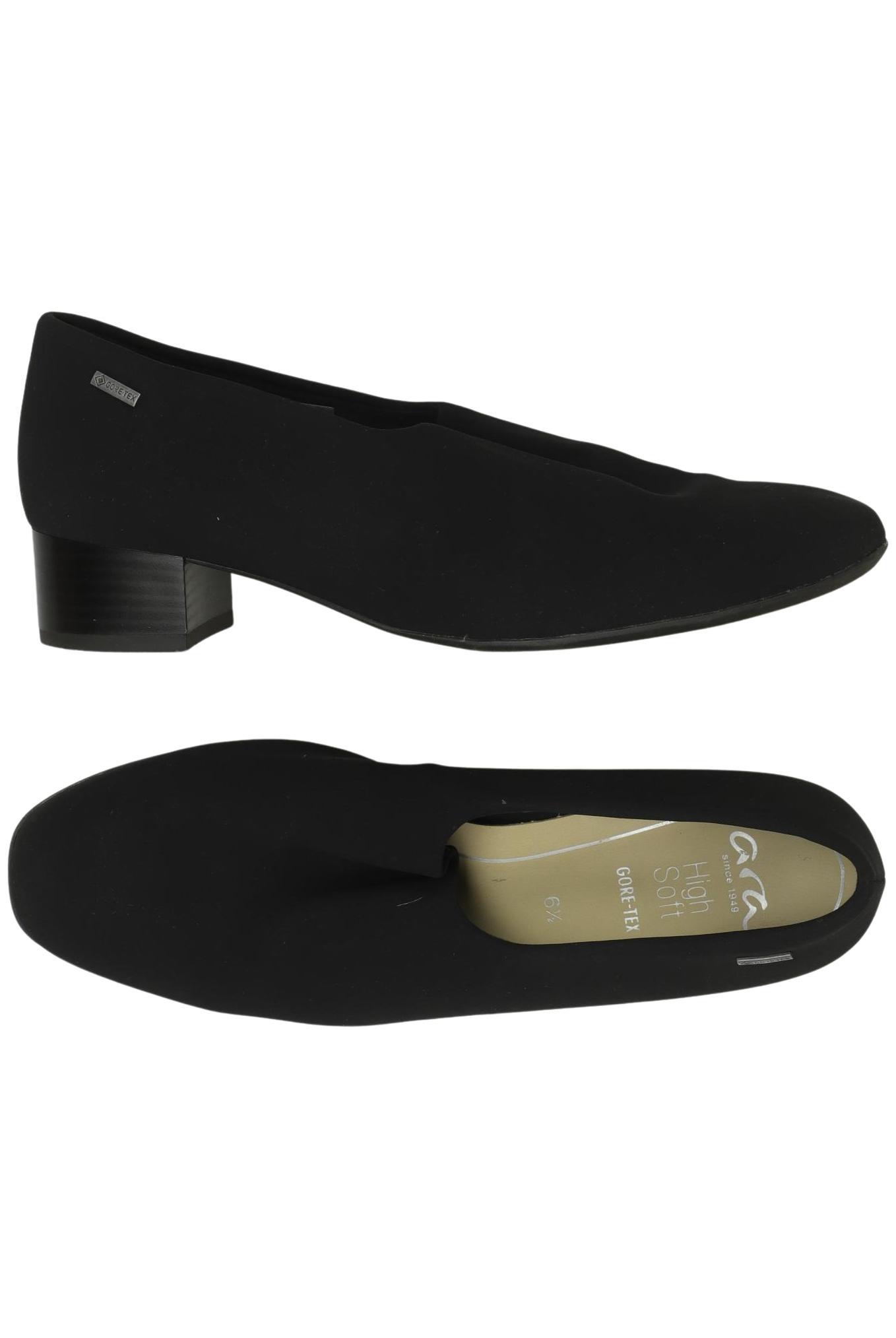 

Ara Damen Halbschuh, schwarz, Gr. 6.5