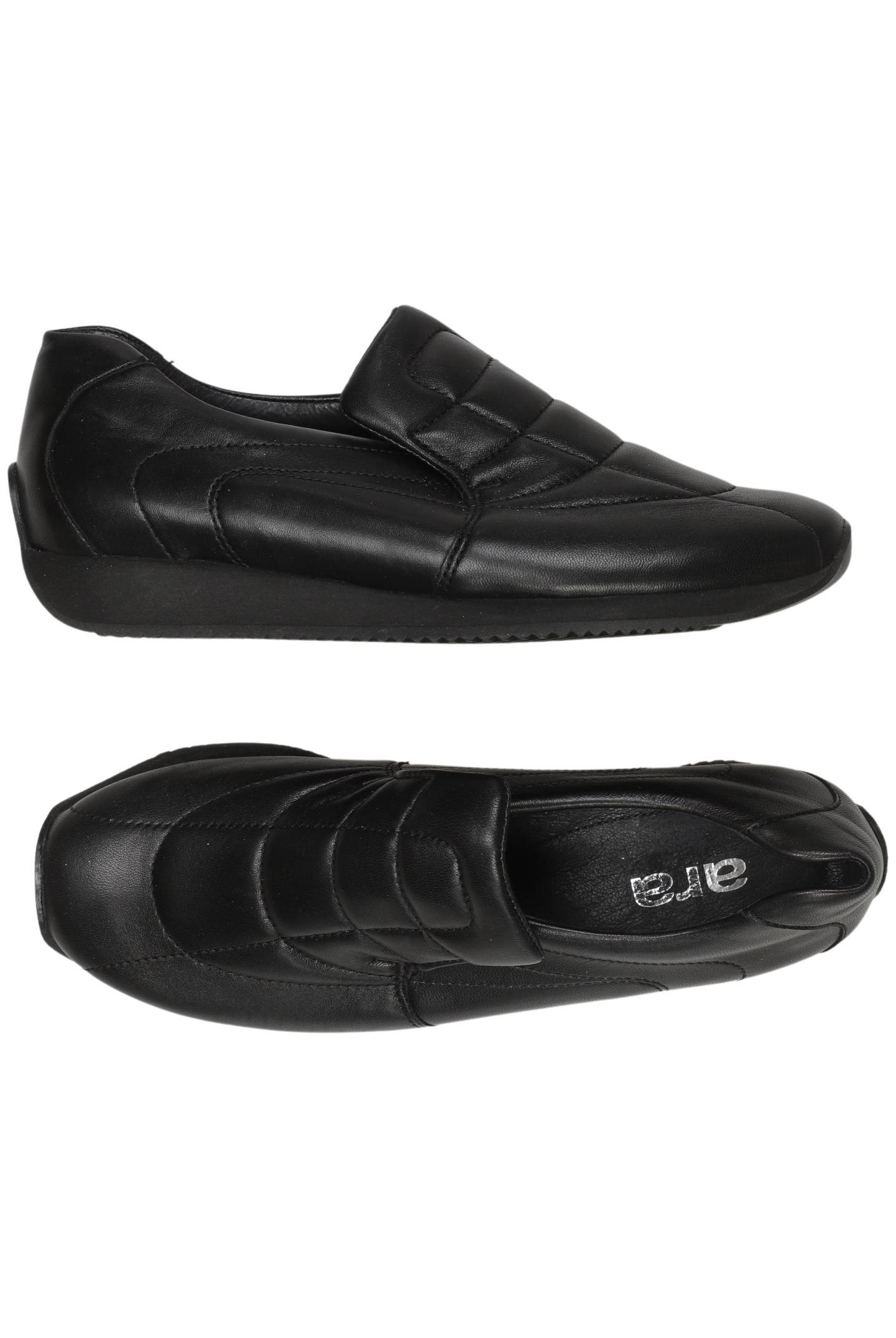 

Ara Damen Halbschuh, schwarz, Gr. 4.5