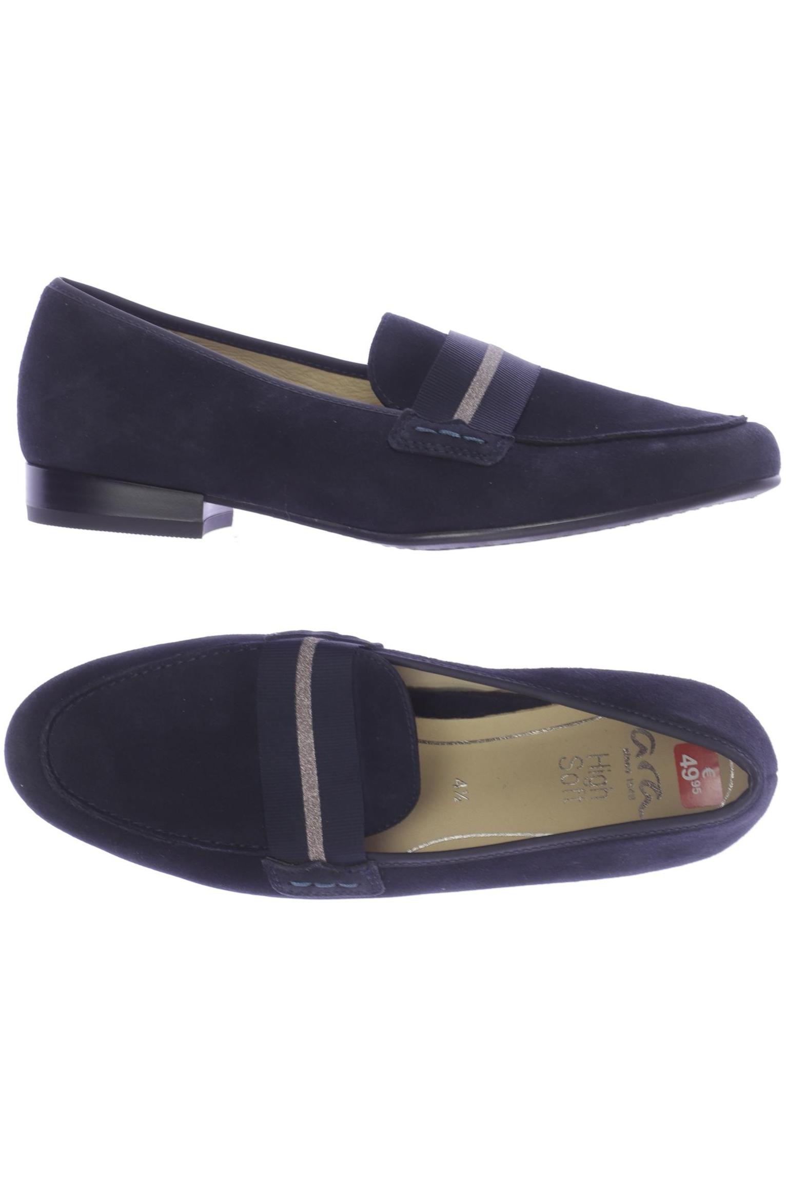 

Ara Damen Halbschuh, marineblau, Gr. 4.5