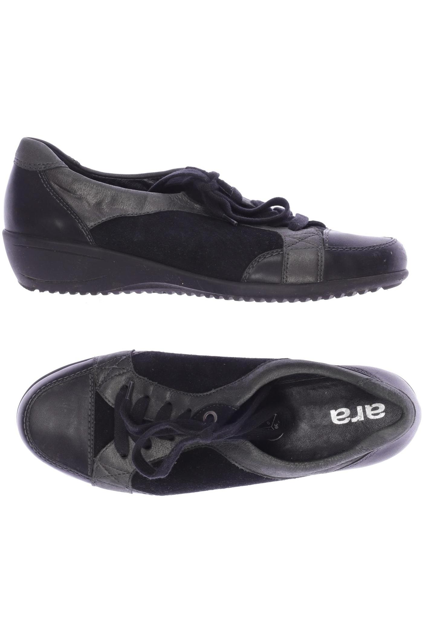 

Ara Damen Halbschuh, schwarz, Gr. 39