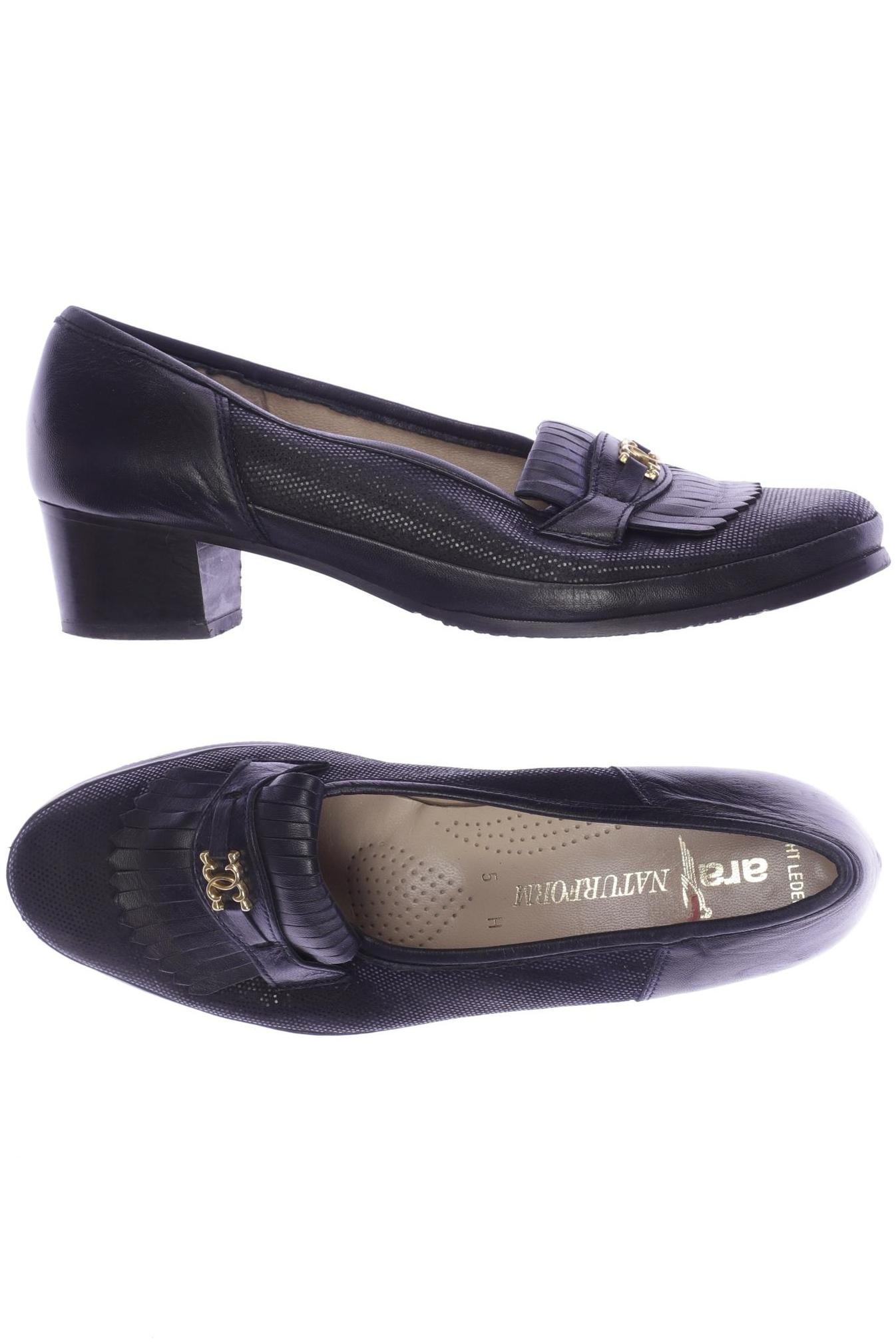 

Ara Damen Halbschuh, marineblau, Gr. 5