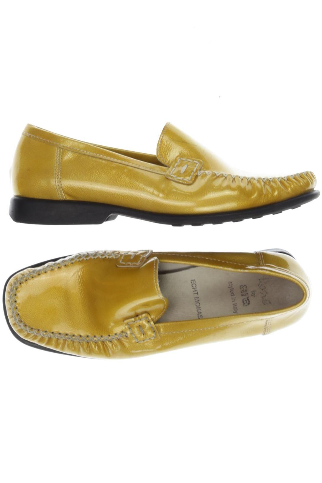 

Ara Damen Halbschuh, gold, Gr. 4