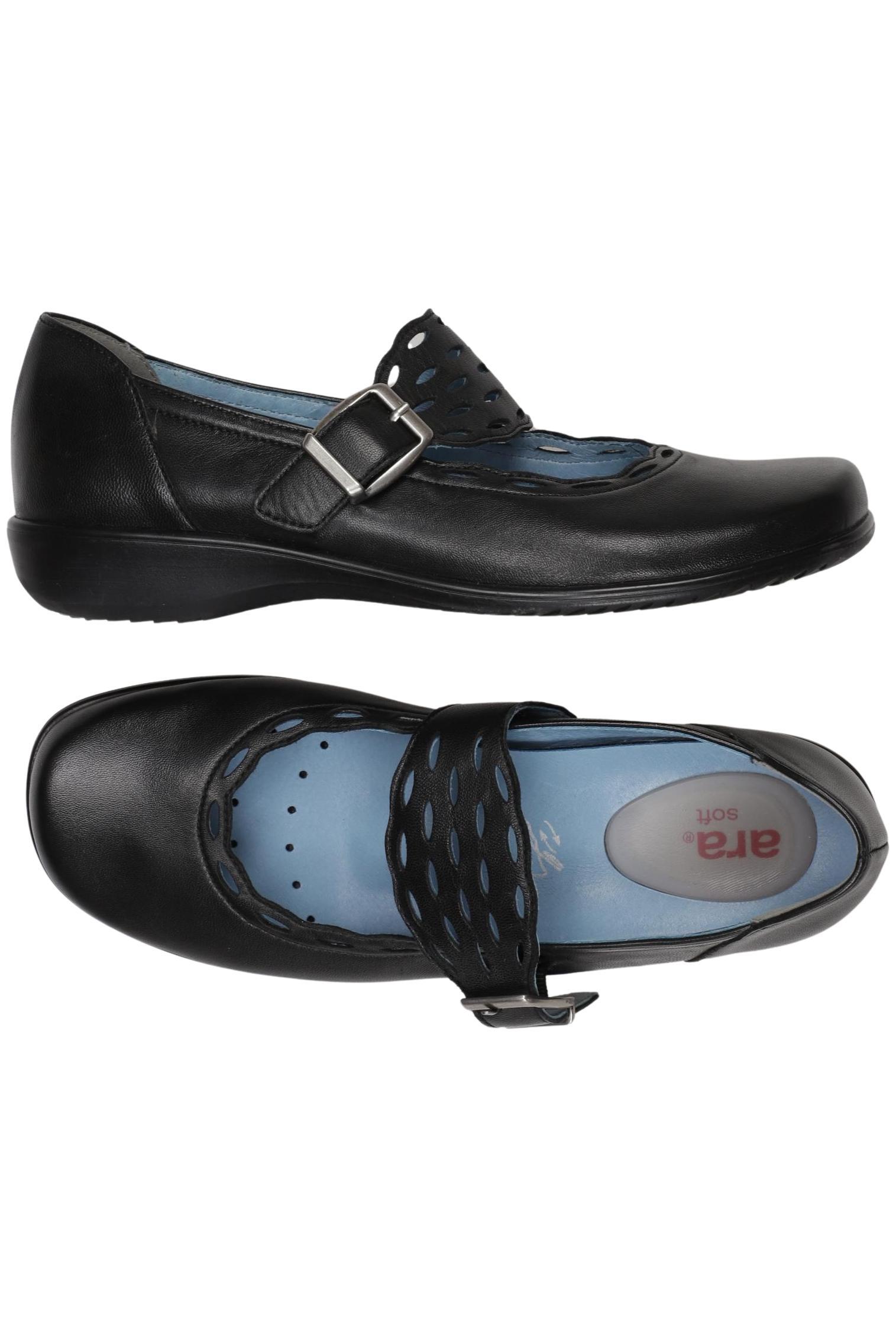 

Ara Damen Halbschuh, schwarz, Gr. 37