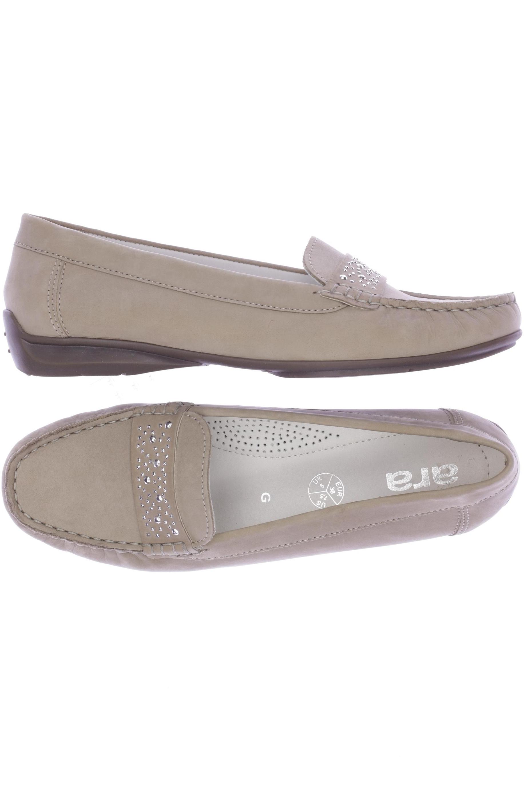 

Ara Damen Halbschuh, beige, Gr. 38