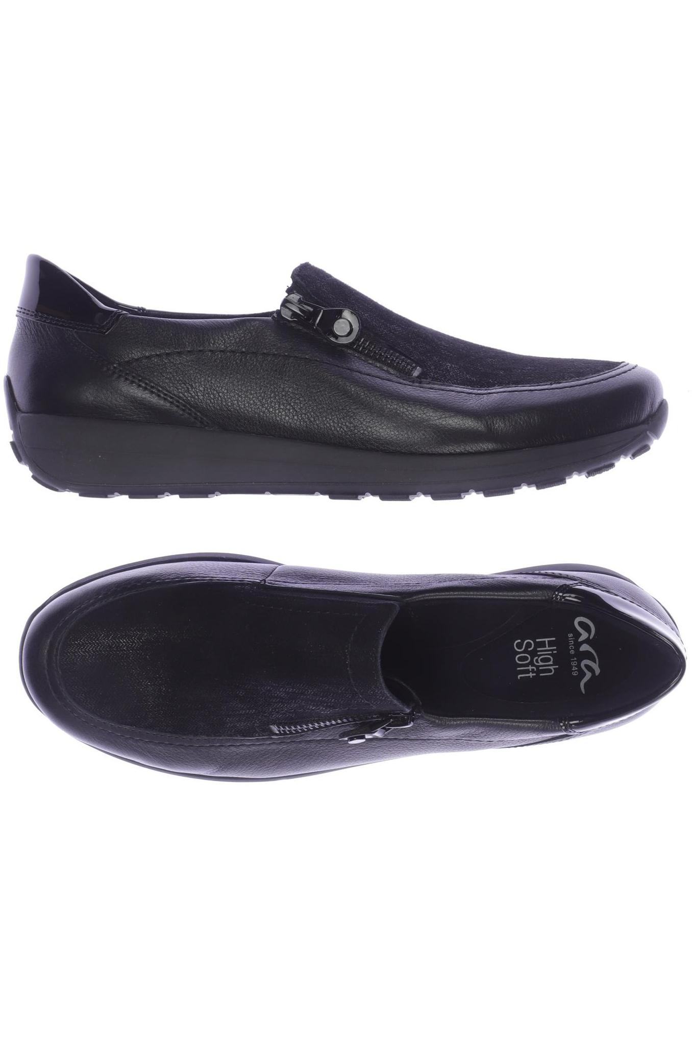 

Ara Damen Halbschuh, schwarz, Gr. 6