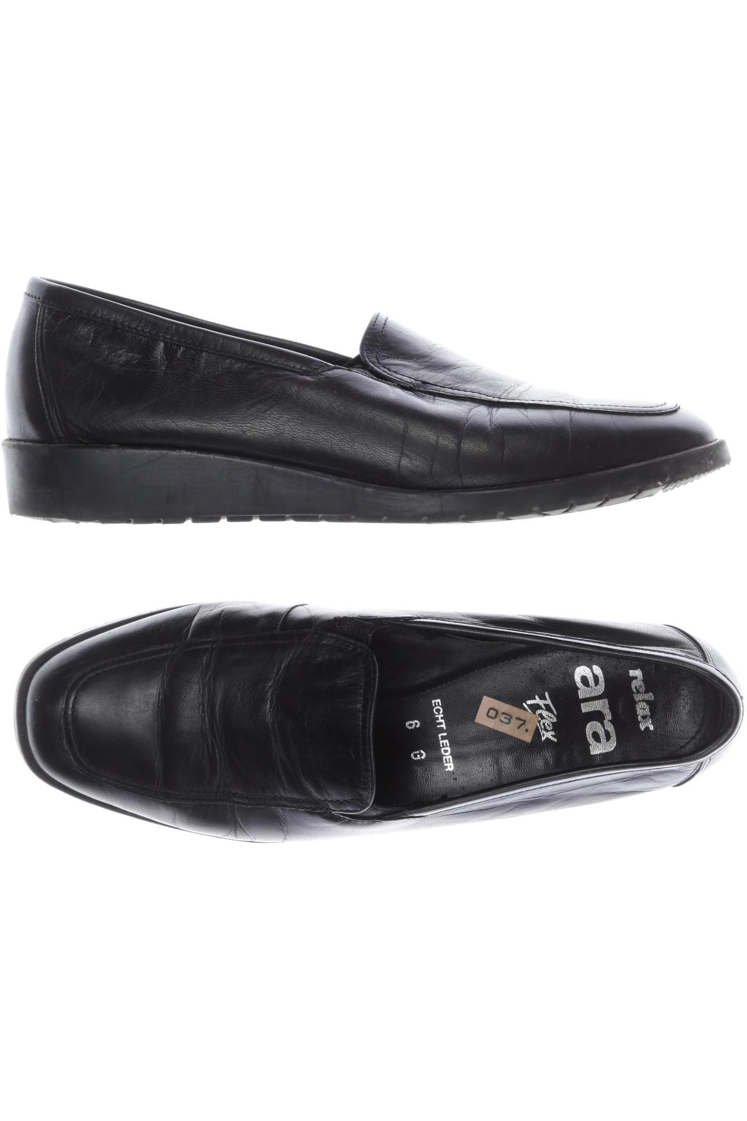 

Ara Damen Halbschuh, schwarz, Gr. 6