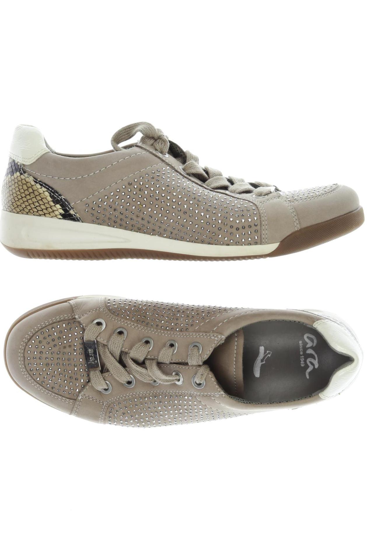 

Ara Damen Halbschuh, beige, Gr. 37