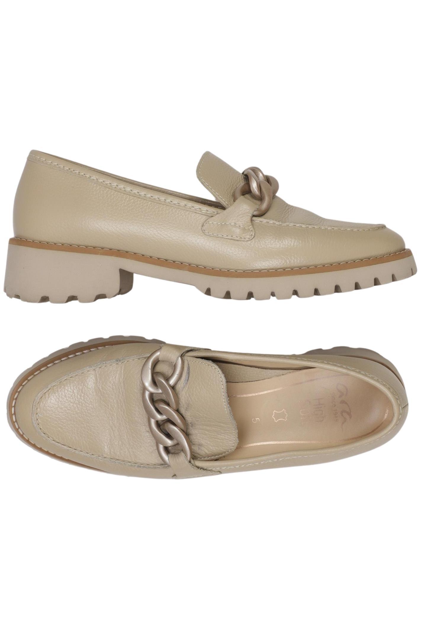 

Ara Damen Halbschuh, beige, Gr. 5