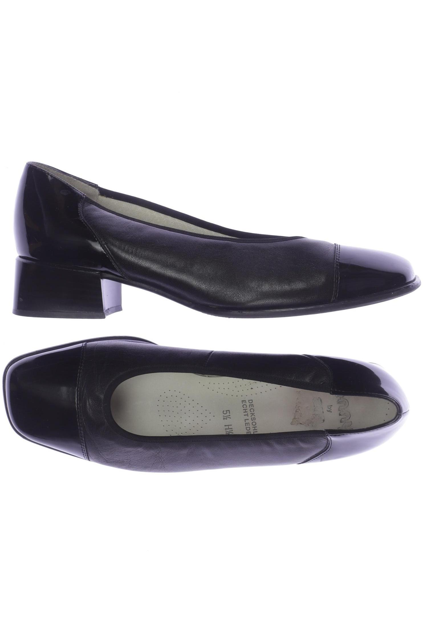 

Ara Damen Halbschuh, schwarz, Gr. 5.5