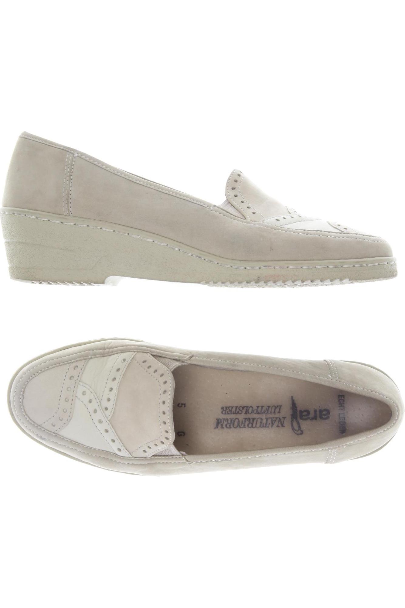 

Ara Damen Halbschuh, beige, Gr. 5