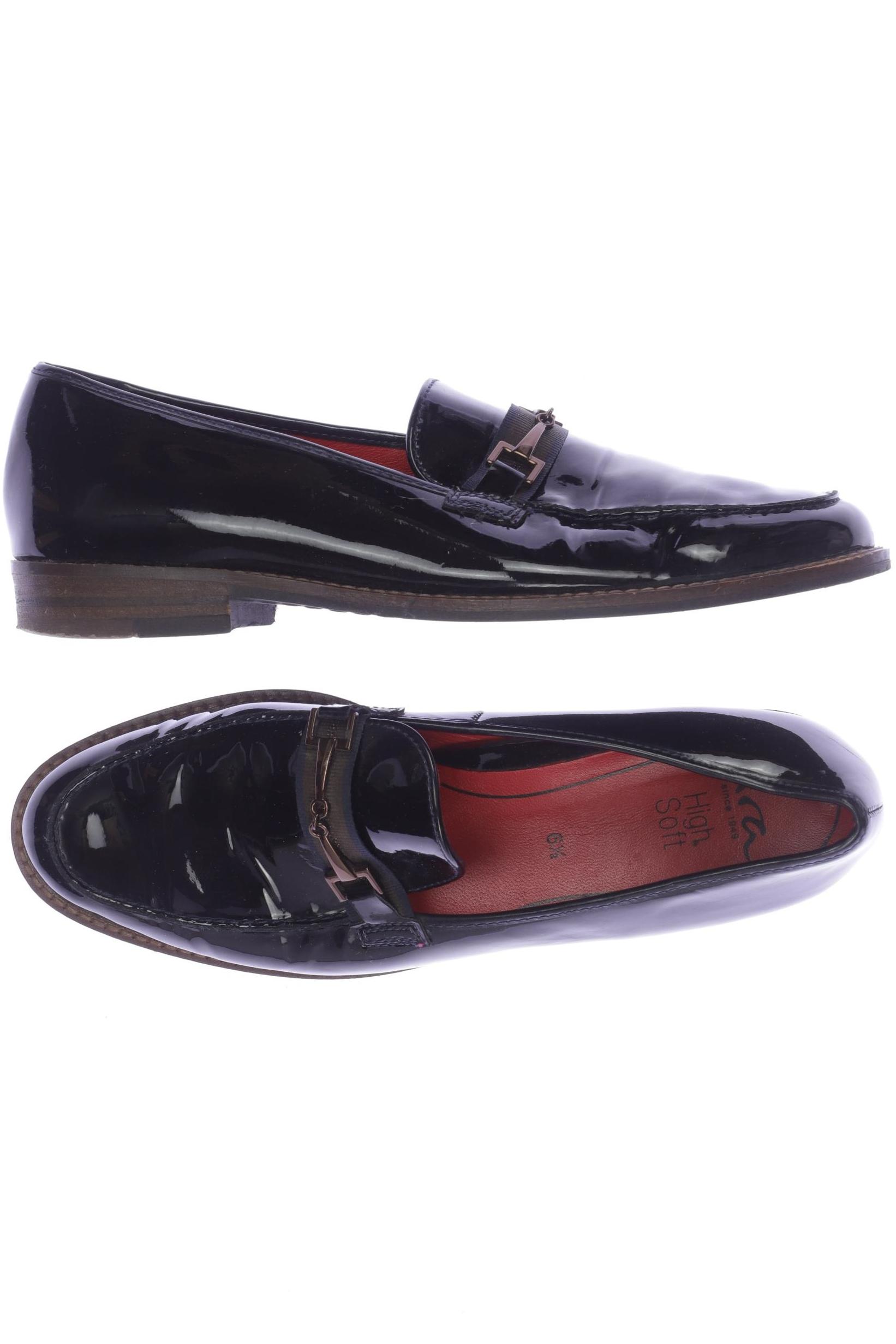 

Ara Damen Halbschuh, schwarz, Gr. 6.5