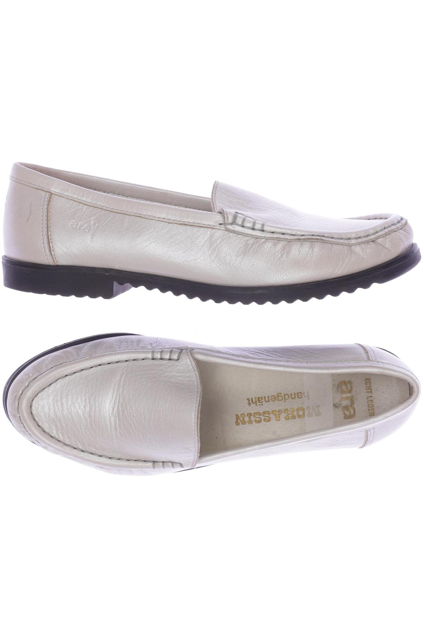 

Ara Damen Halbschuh, cremeweiß, Gr. 4.5