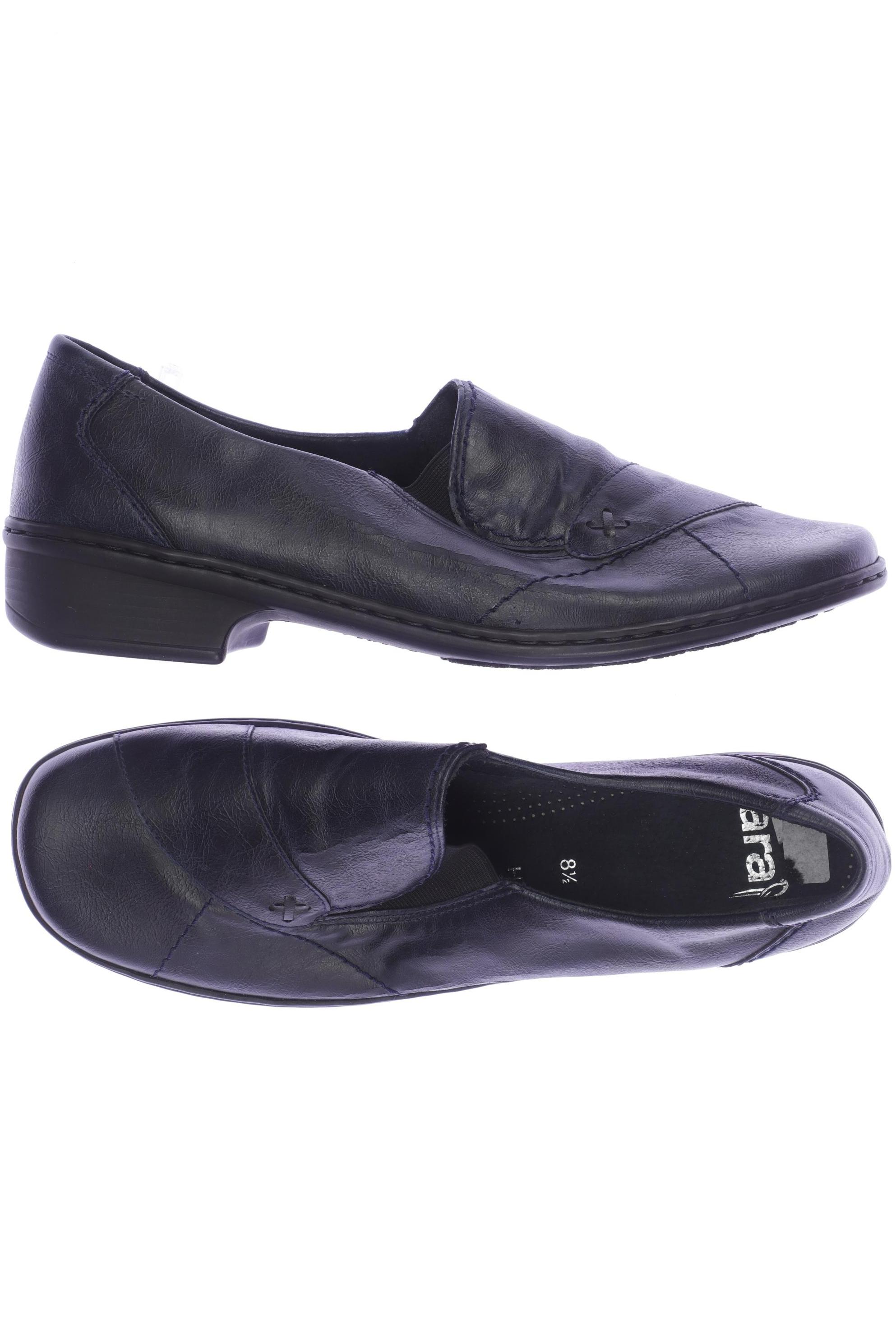 

Ara Damen Halbschuh, marineblau, Gr. 8.5