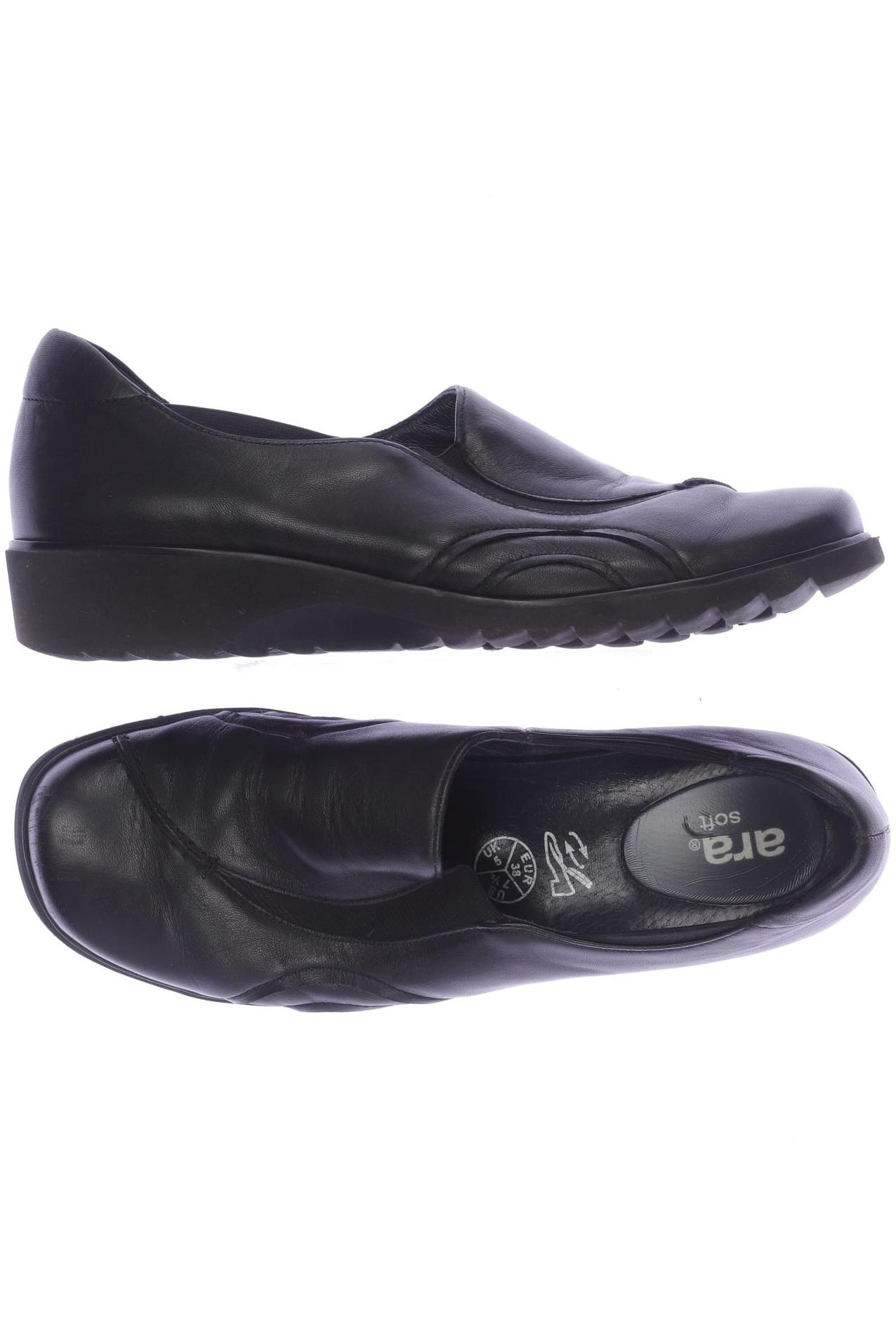 

Ara Damen Halbschuh, schwarz, Gr. 5