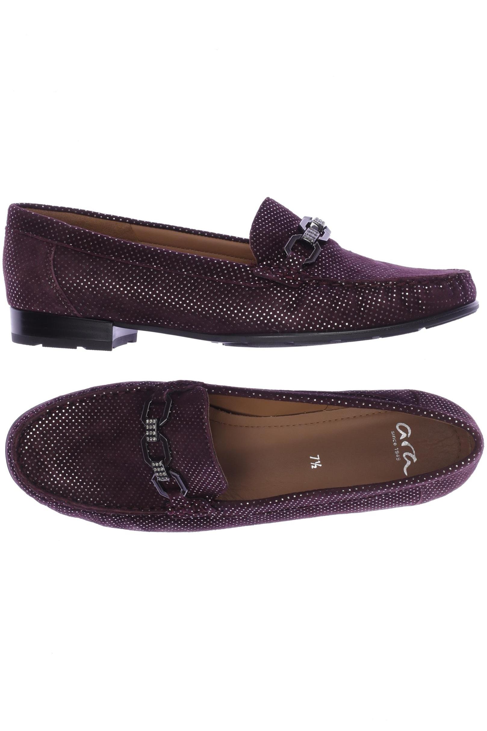 

Ara Damen Halbschuh, bordeaux, Gr. 7.5