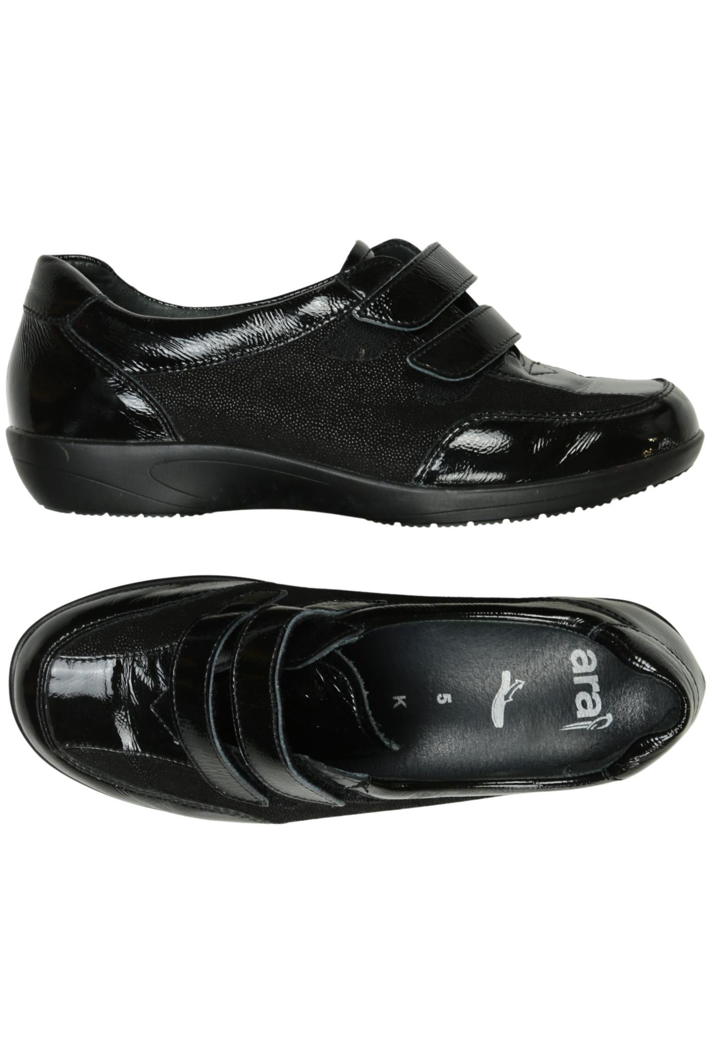 

Ara Damen Halbschuh, schwarz, Gr. 38