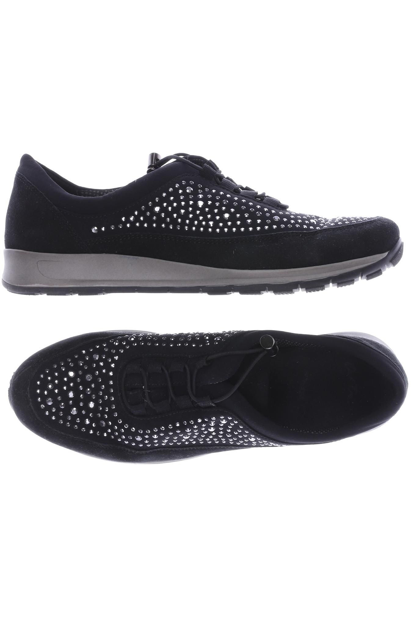 

Ara Damen Halbschuh, schwarz, Gr. 8