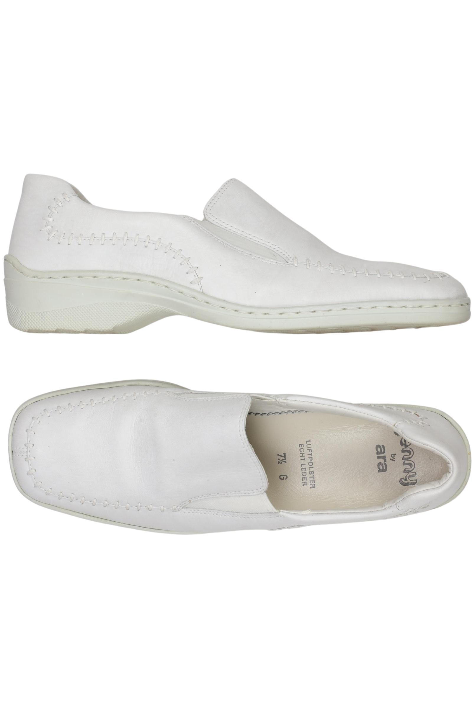 

Ara Damen Halbschuh, weiß, Gr. 7.5