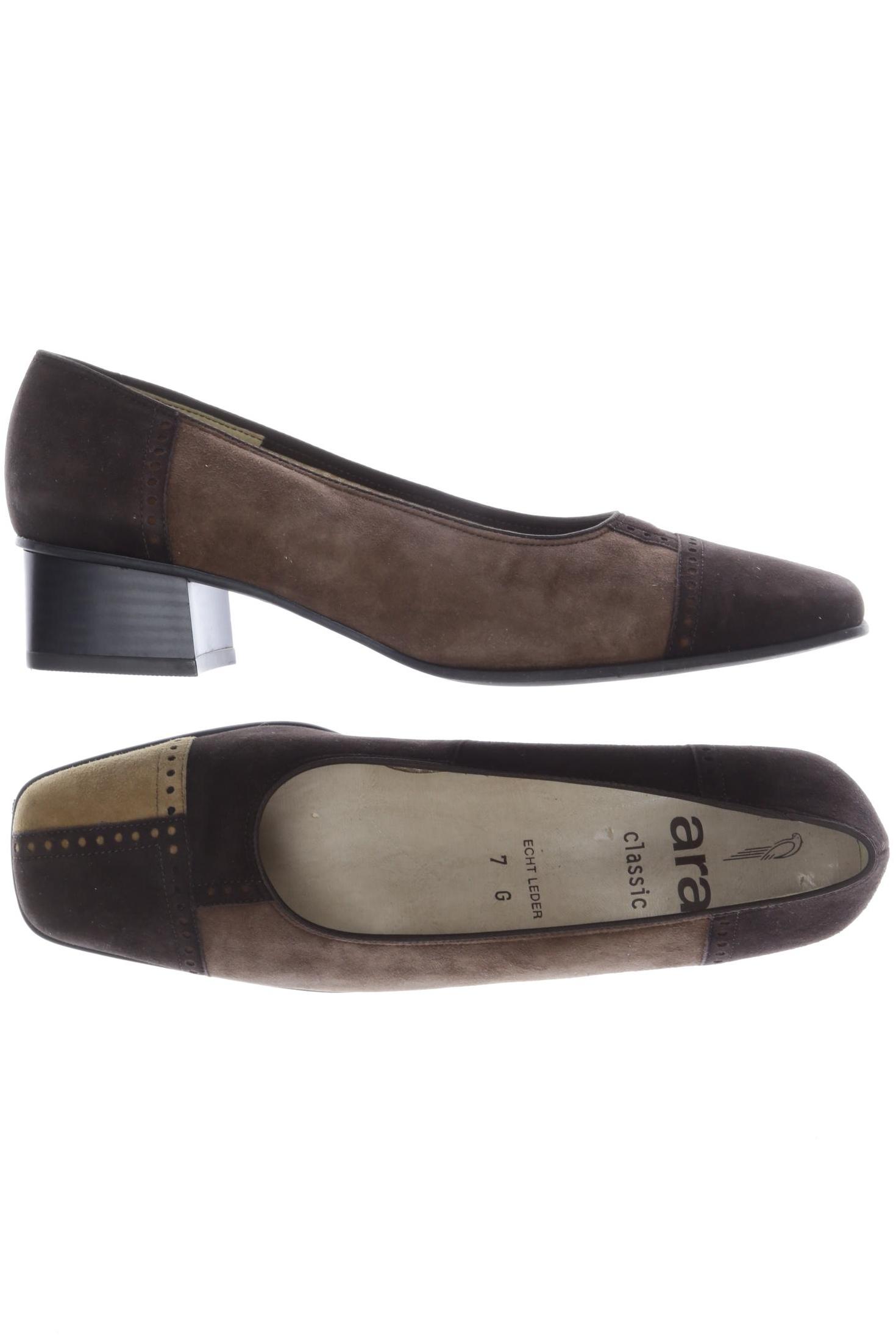 

Ara Damen Pumps, braun, Gr. 7