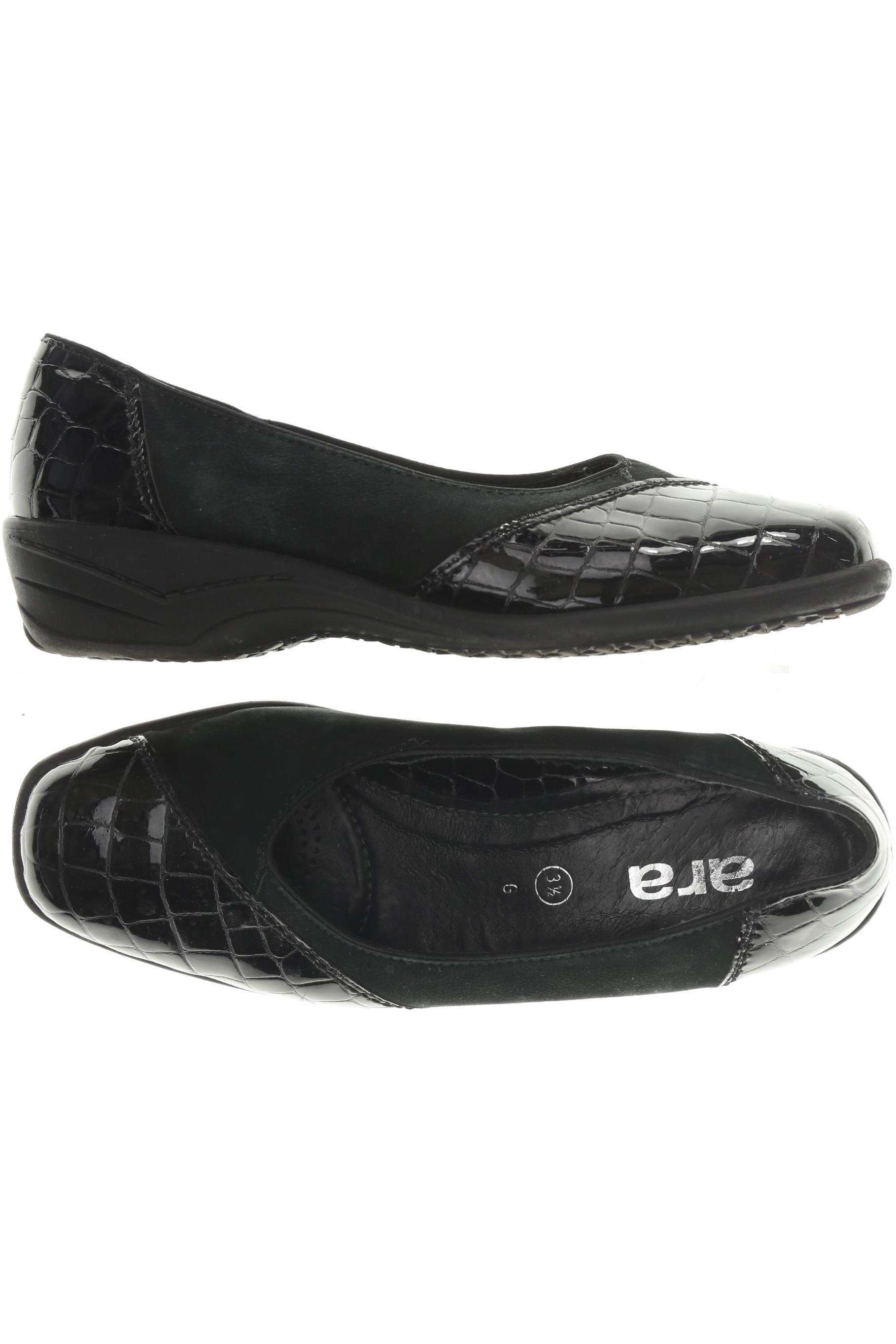 

Ara Damen Halbschuh, schwarz, Gr. 3.5