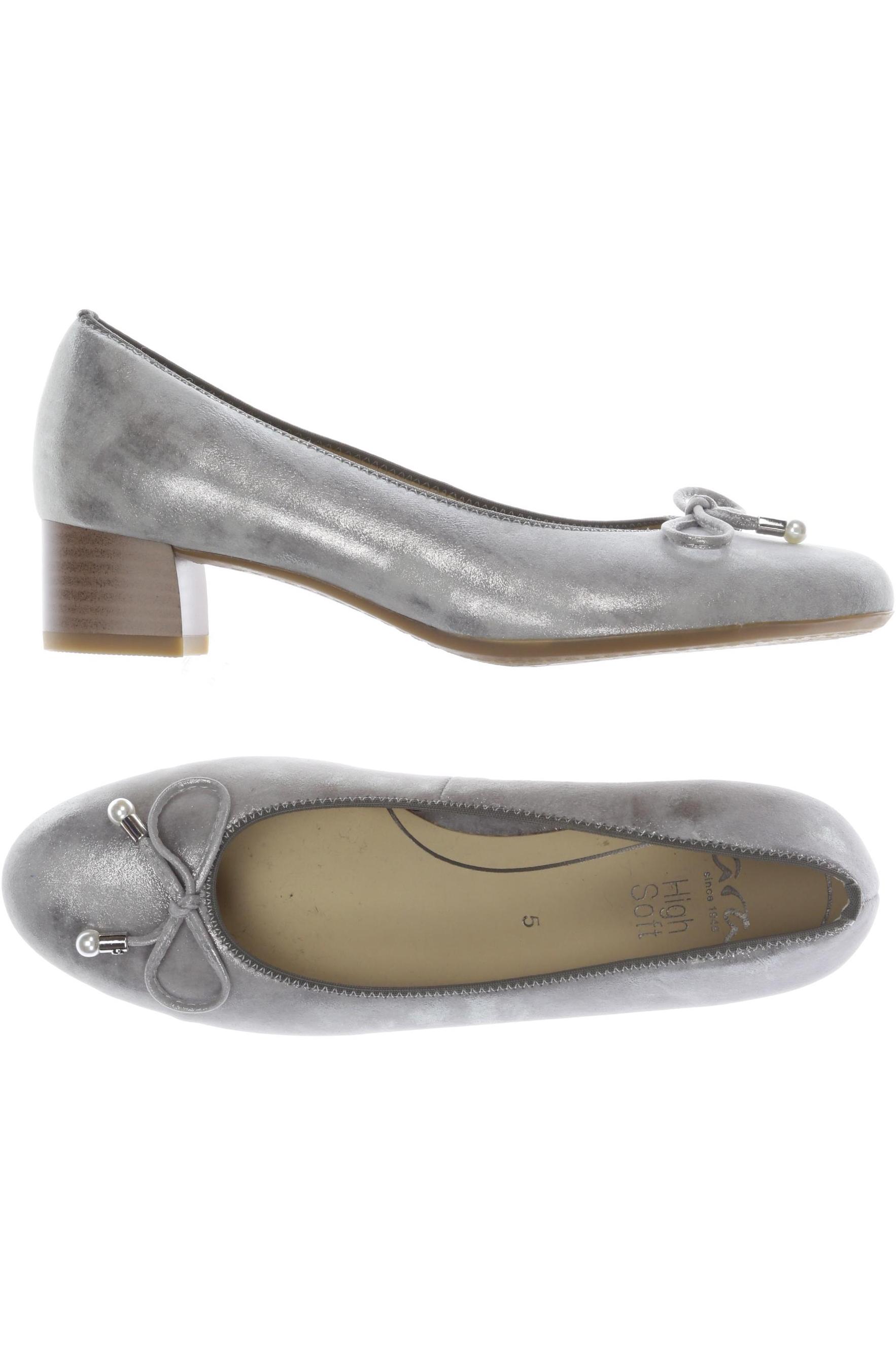 

Ara Damen Pumps, grau, Gr. 5