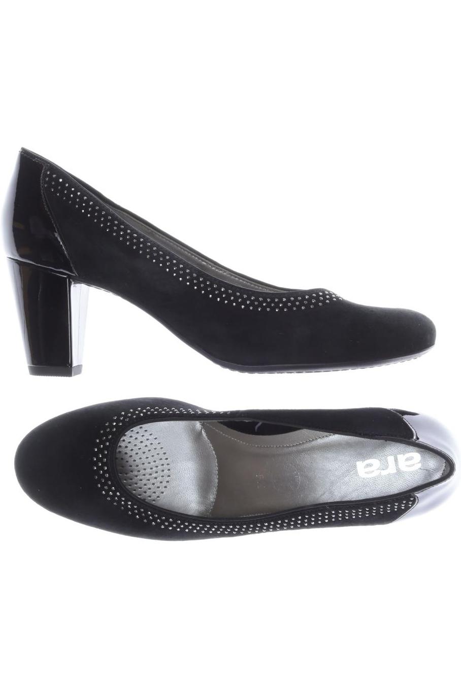 

Ara Damen Pumps, schwarz, Gr. 38.5