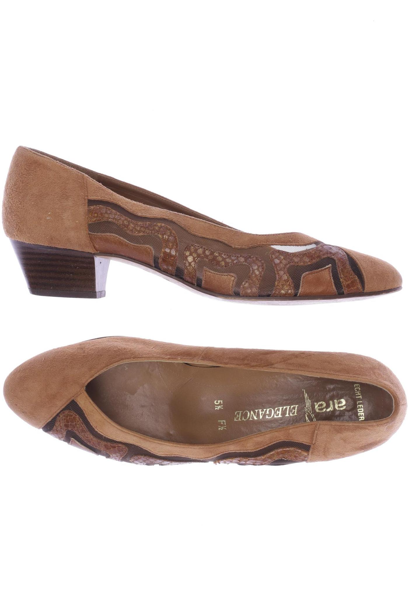 

Ara Damen Pumps, braun, Gr. 5.5