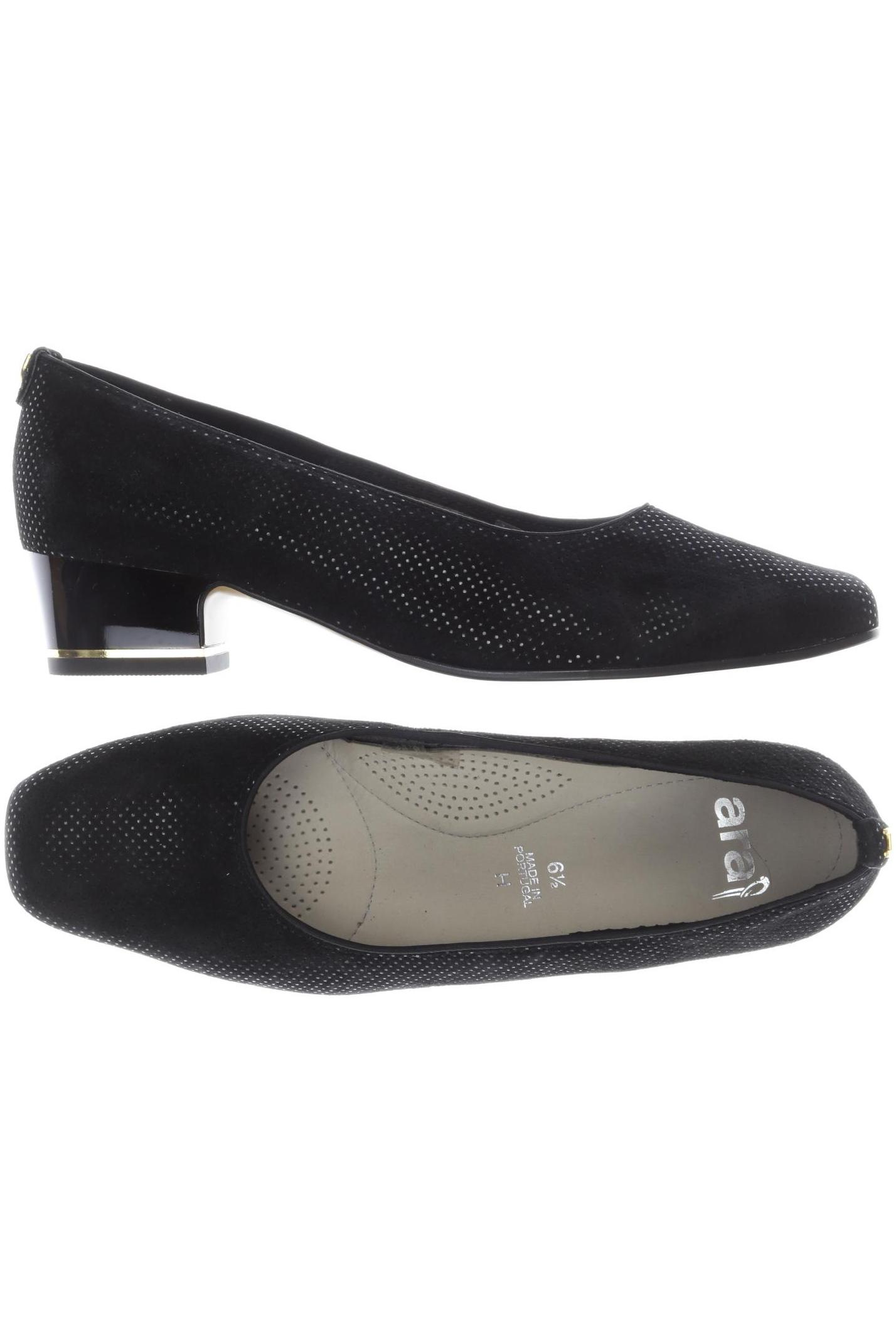

Ara Damen Pumps, schwarz, Gr. 6.5