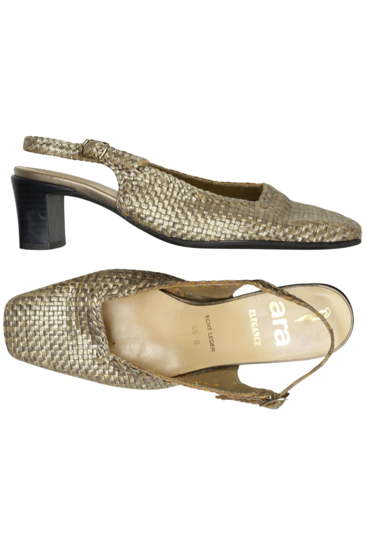 

Ara Damen Pumps, gold, Gr. 4.5