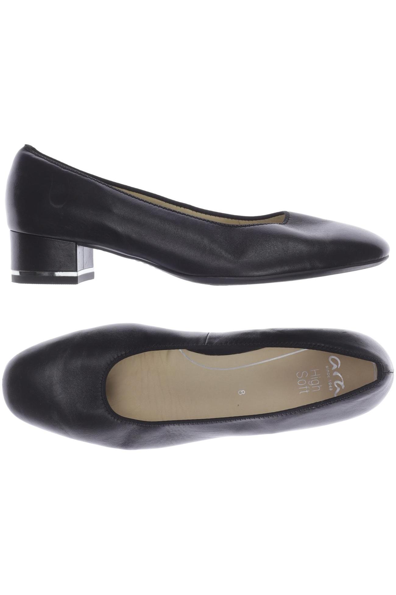 

Ara Damen Pumps, schwarz, Gr. 8