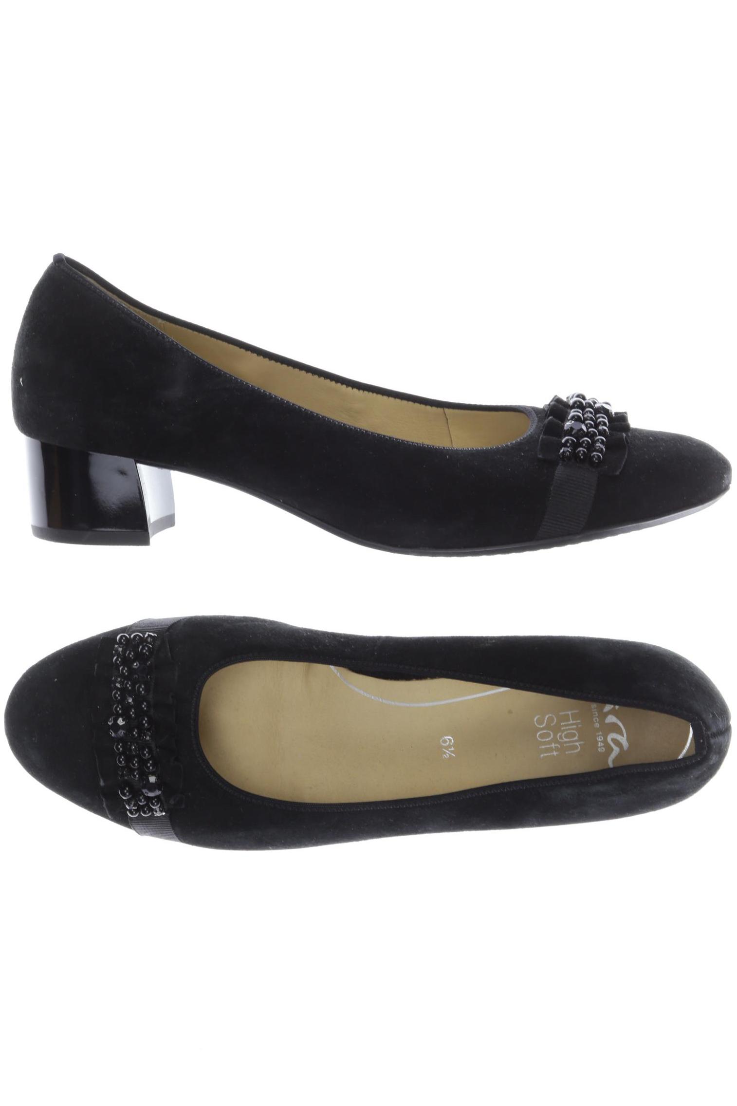 

Ara Damen Pumps, schwarz, Gr. 6.5