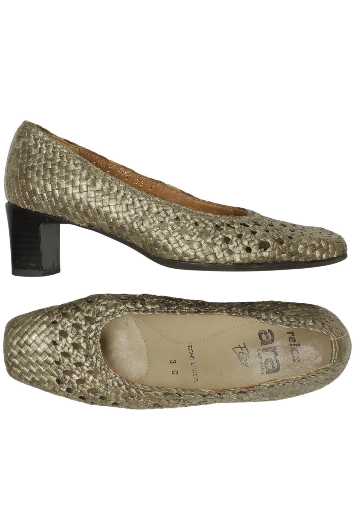 

Ara Damen Pumps, gold, Gr. 3