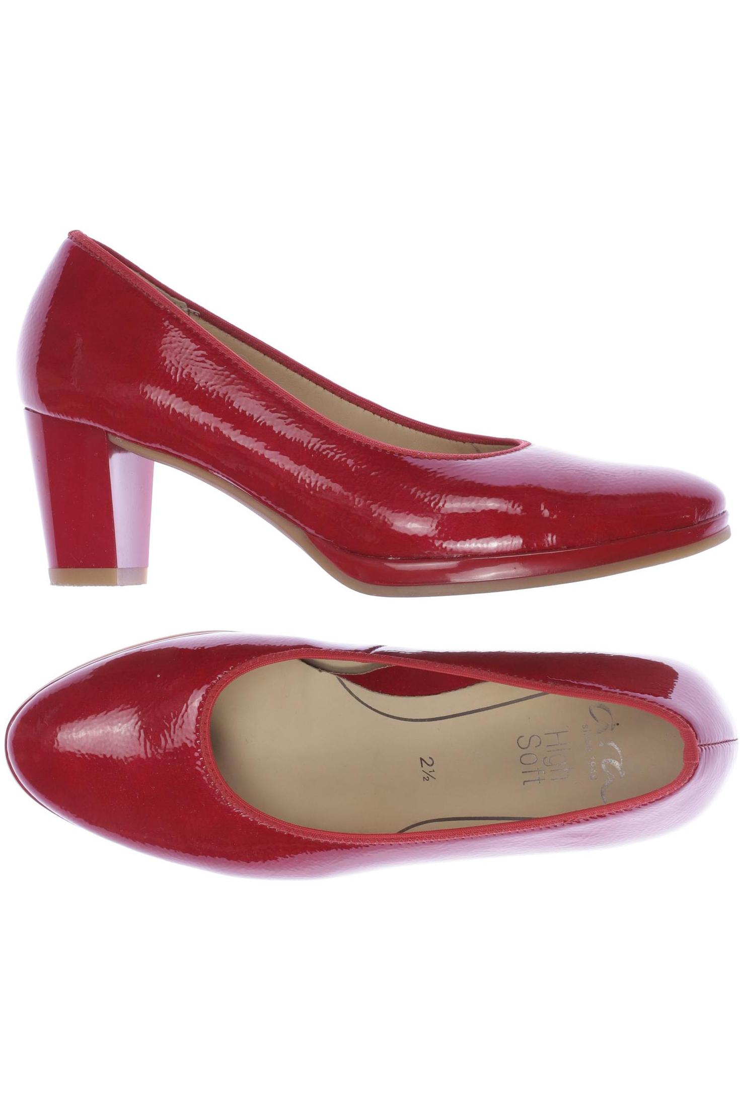 

Ara Damen Pumps, rot, Gr. 2.5
