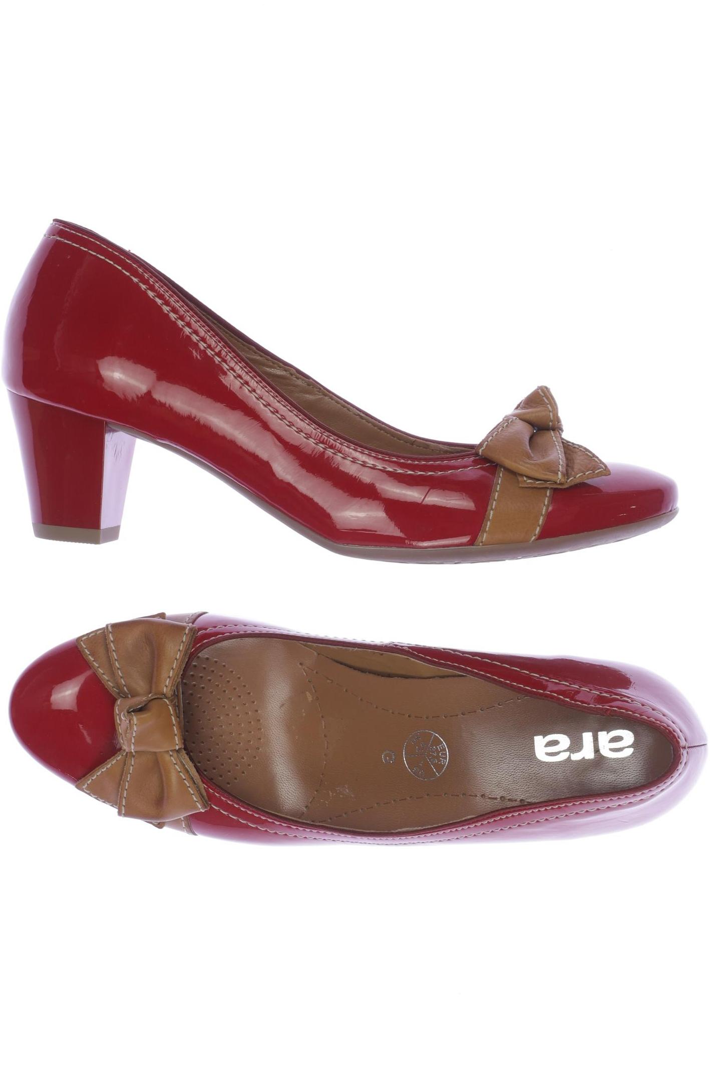 

Ara Damen Pumps, rot, Gr. 4.5