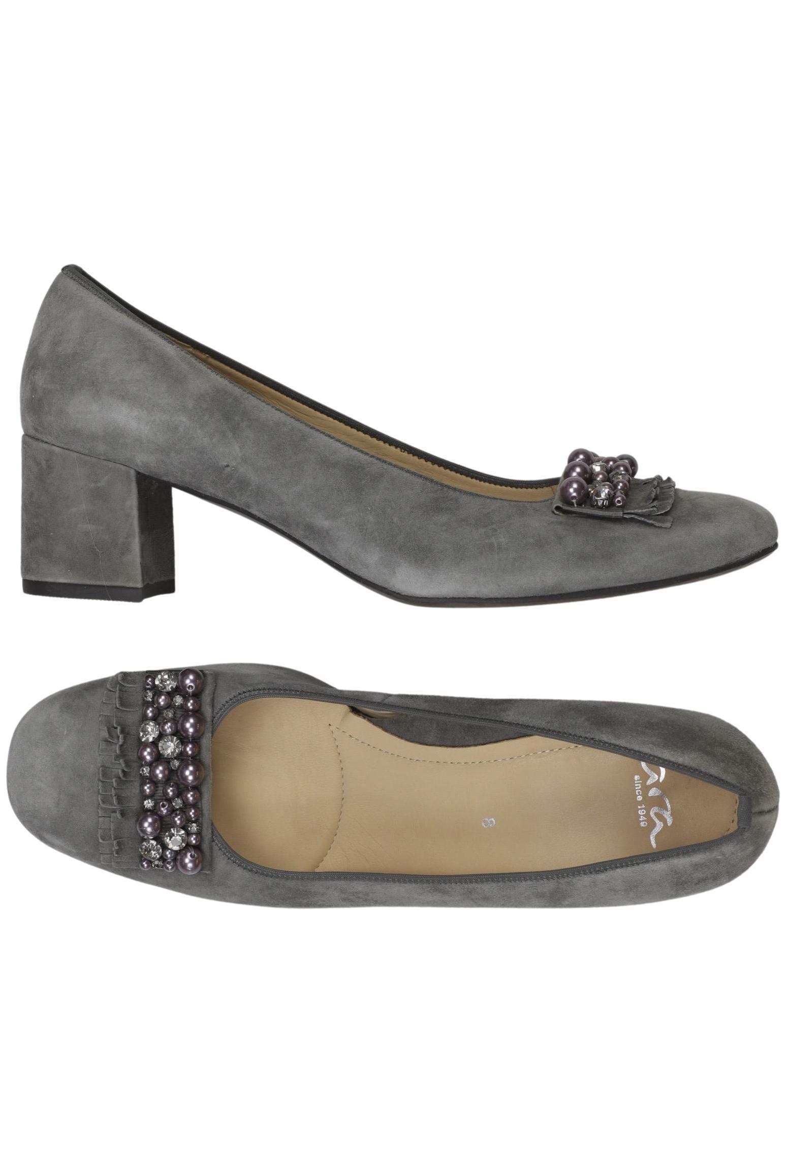 

Ara Damen Pumps, grau, Gr. 8