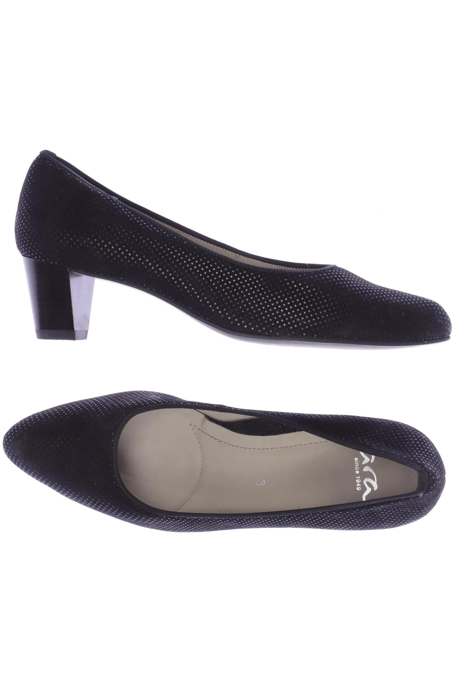 

Ara Damen Pumps, schwarz, Gr. 3