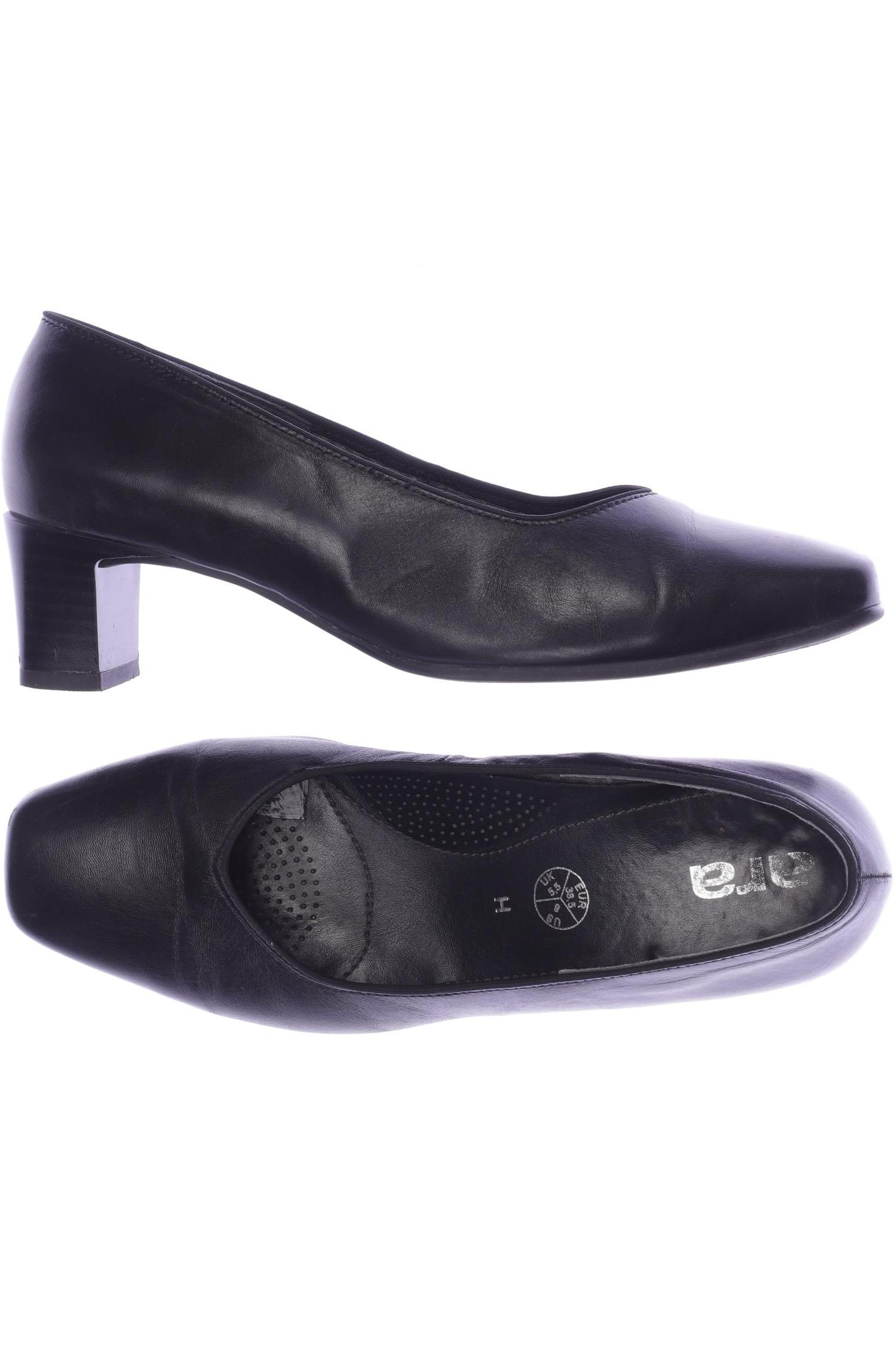 

Ara Damen Pumps, schwarz, Gr. 38.5