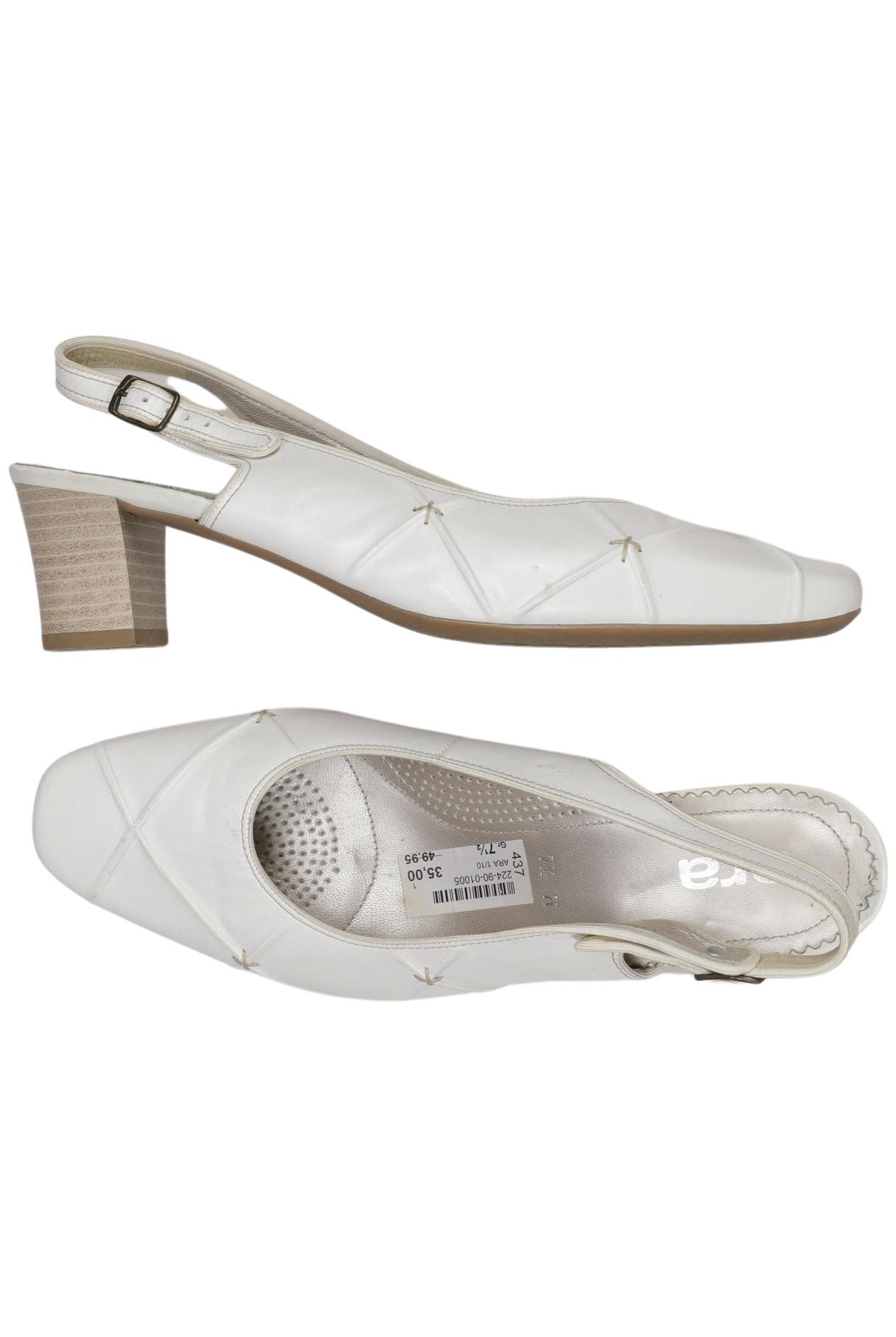 

Ara Damen Pumps, weiß, Gr. 7.5