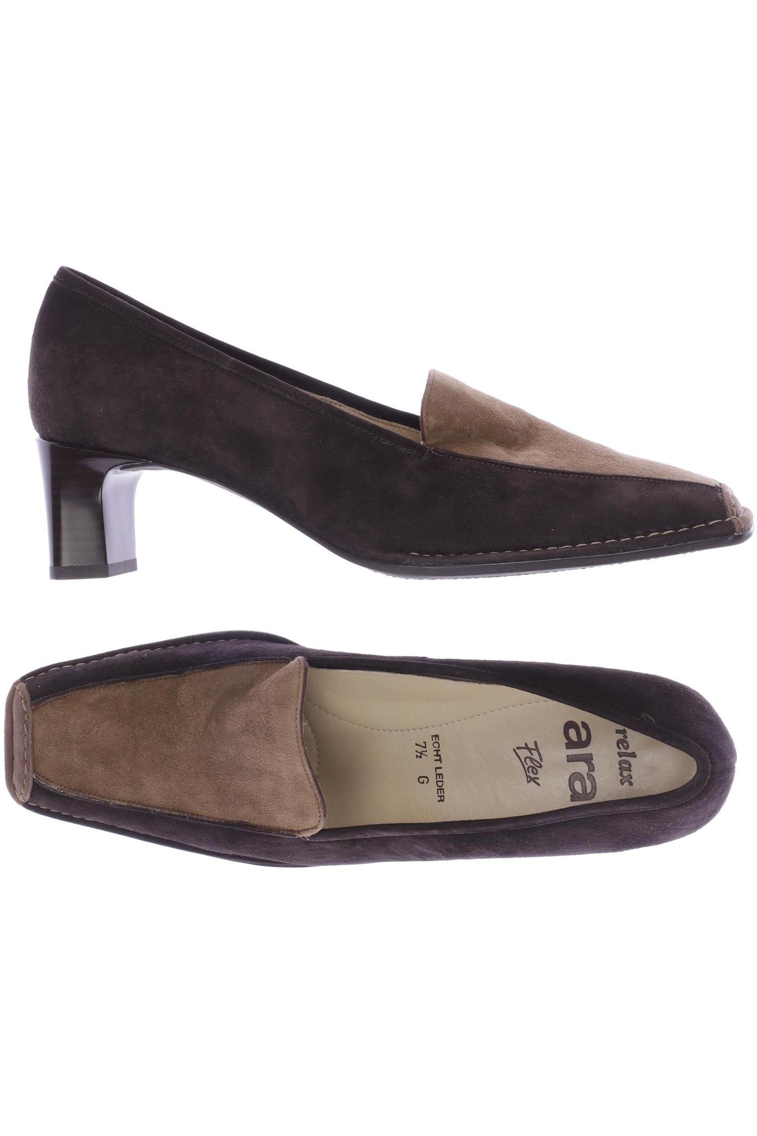 

Ara Damen Pumps, braun, Gr. 7.5