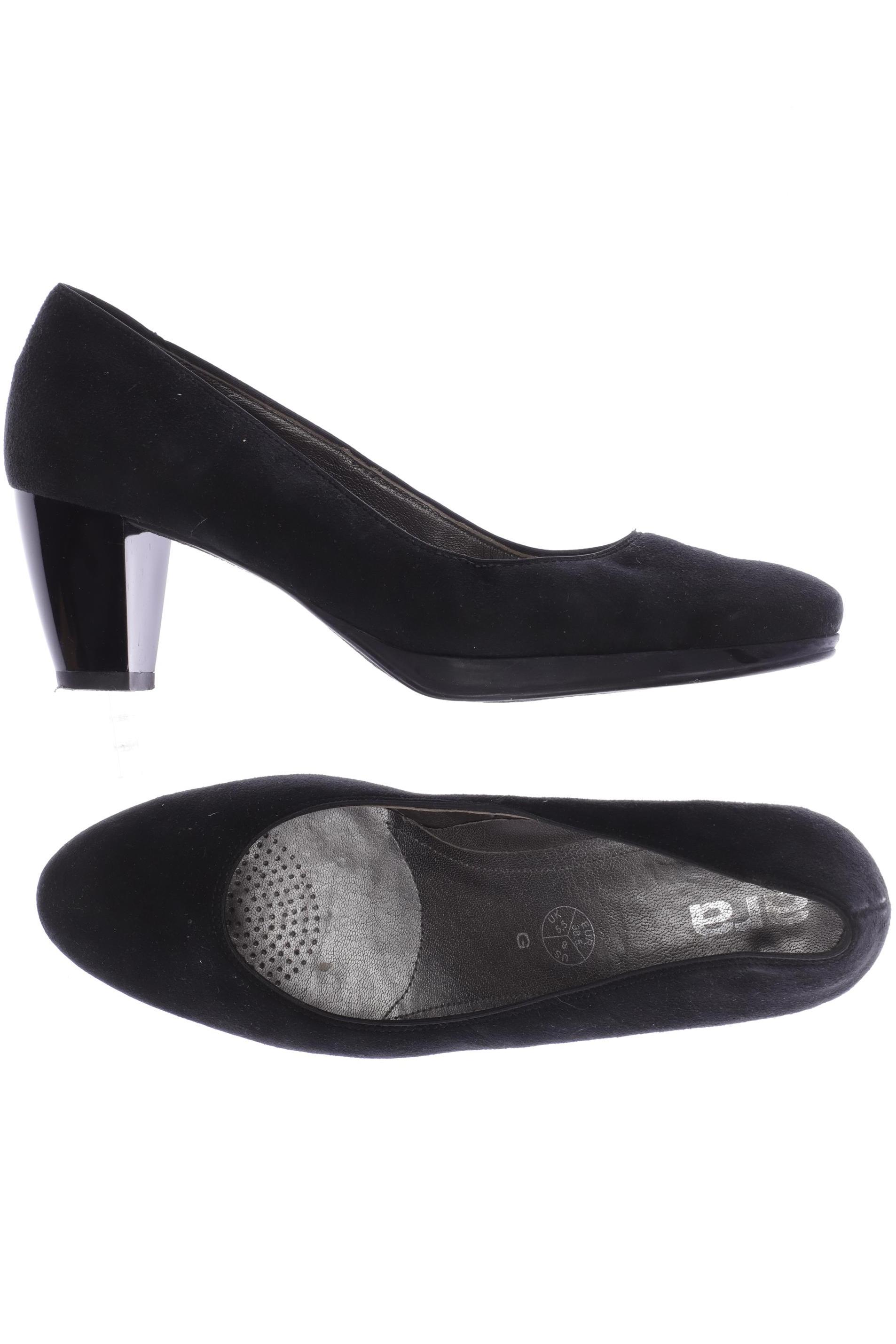 

Ara Damen Pumps, schwarz, Gr. 38.5