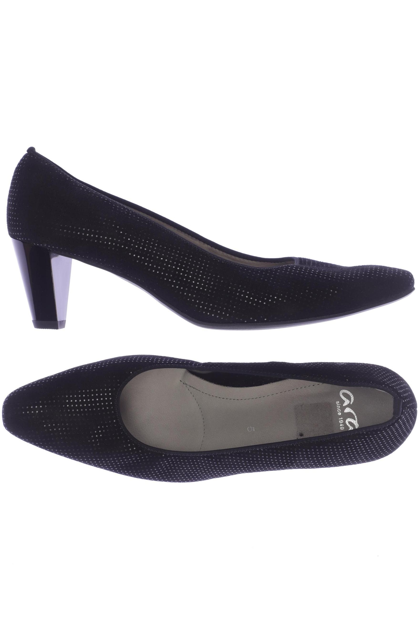 

Ara Damen Pumps, schwarz, Gr. 5